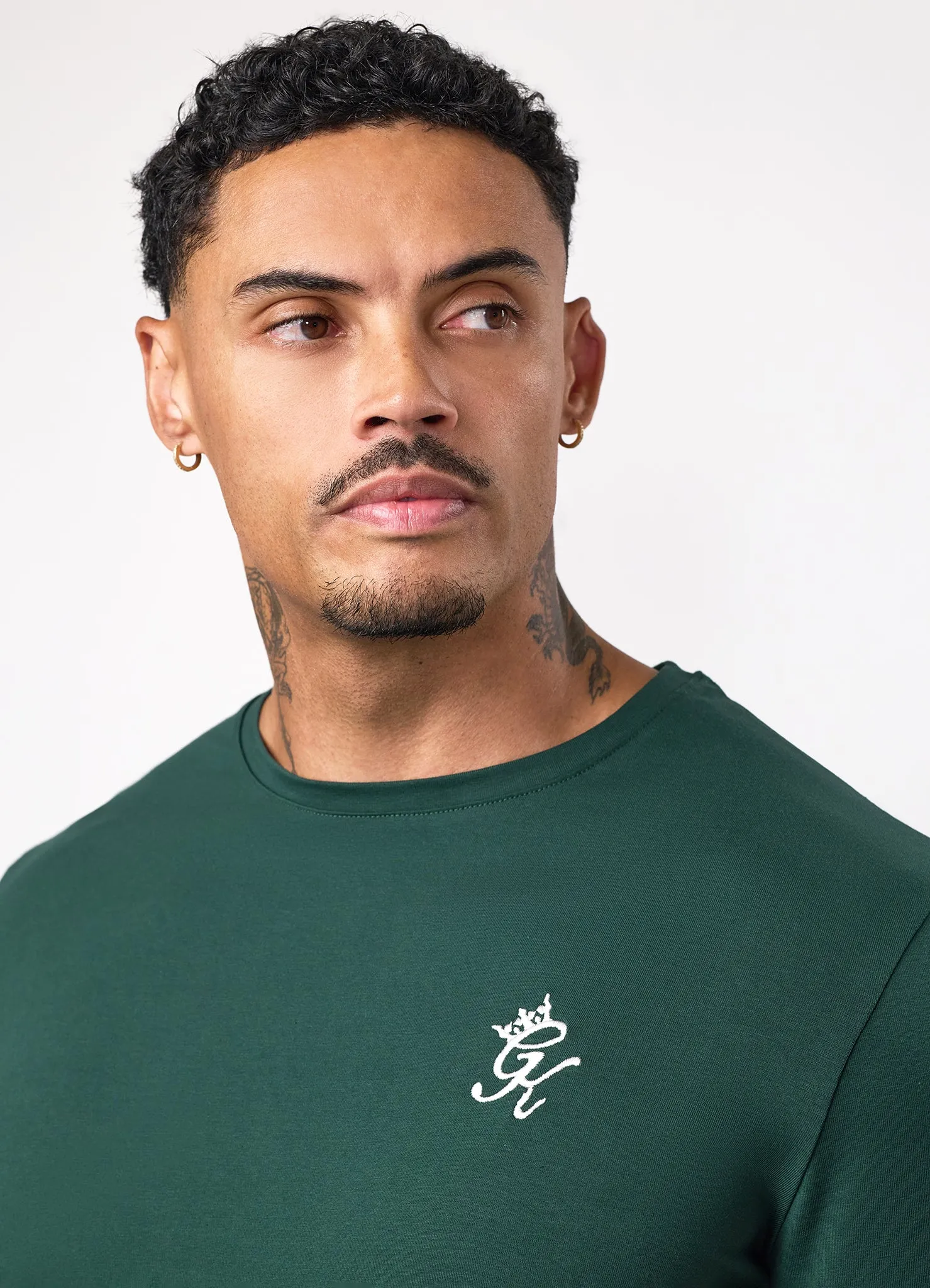 Gym King Fundamental T-Shirt - Deep Forest Green sold by The Gym King product image thumbnail 4