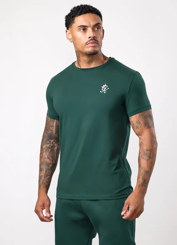 Gym King Fundamental T-Shirt - Deep Forest Green made by The Gym King
