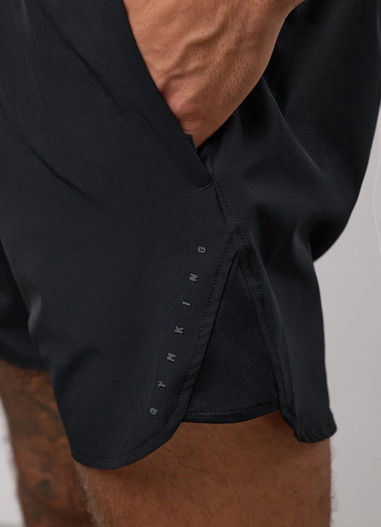 Gym King Purpose Short - Black sold by The Gym King product image thumbnail 5