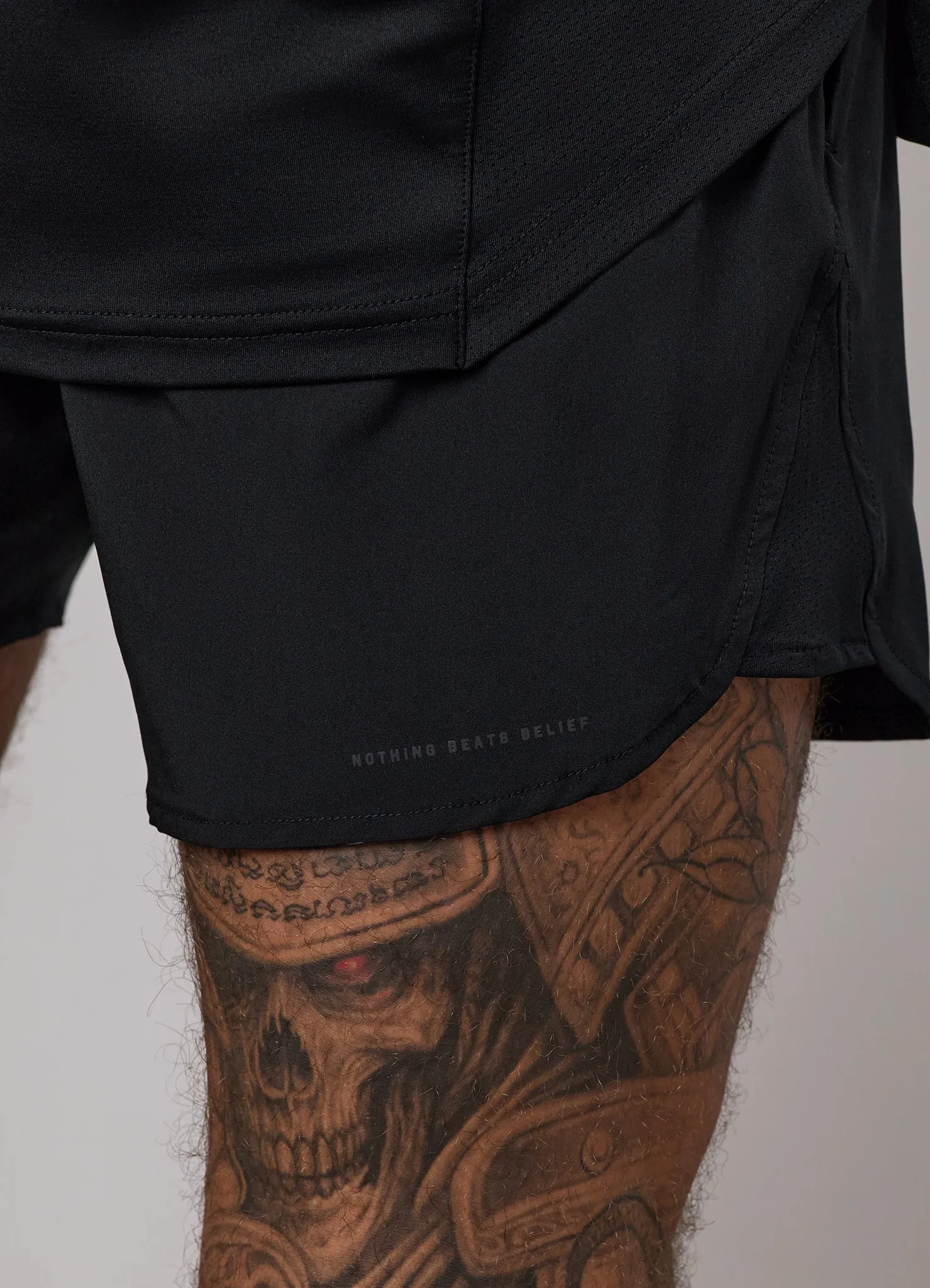 Gym King Purpose Short - Black sold by The Gym King product image thumbnail 4