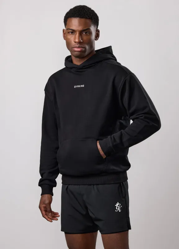 Gym King Stoic Games Loopback Hoodie - Black made by The Gym King