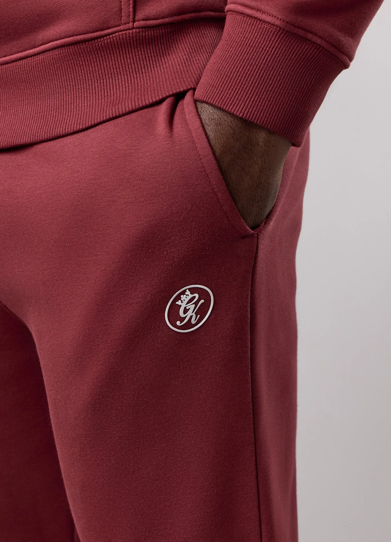 Gym King Pro Logo Jogger - Wine Red sold by The Gym King product image thumbnail 5
