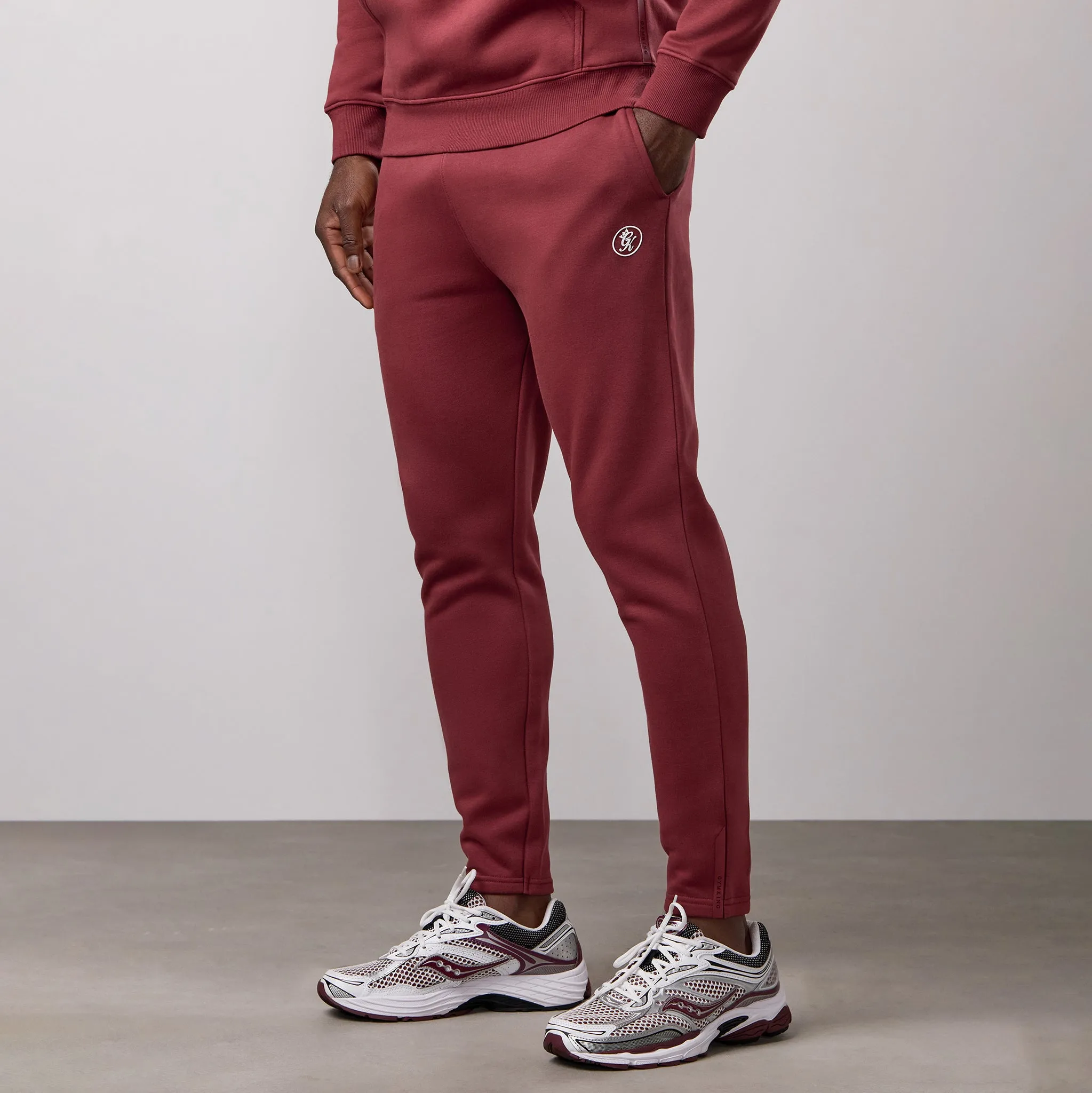 Gym King Pro Logo Jogger - Wine Red sold by The Gym King product image thumbnail 2