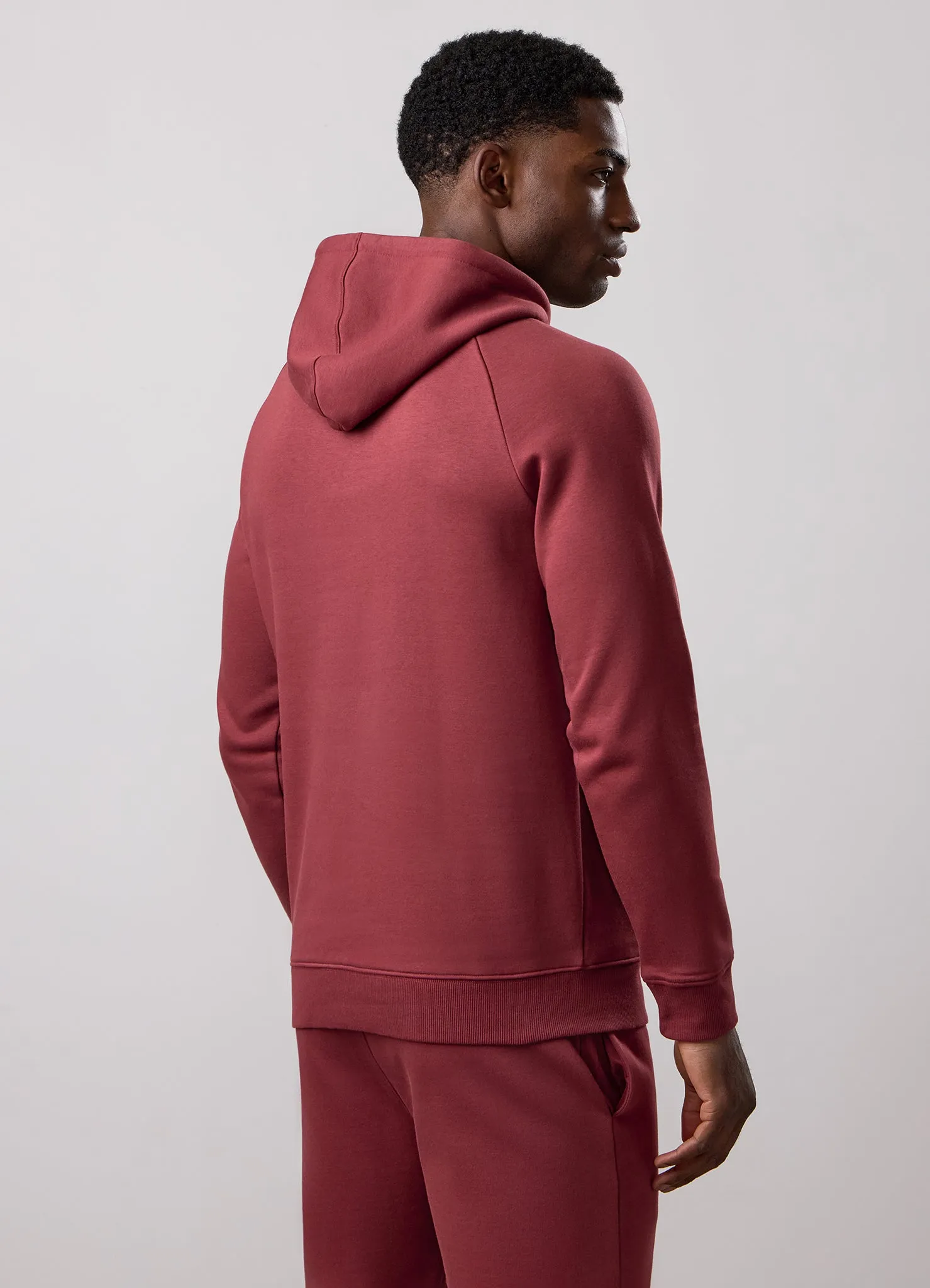 Gym King Pro Logo Hoodie - Wine Red sold by The Gym King product image thumbnail 3
