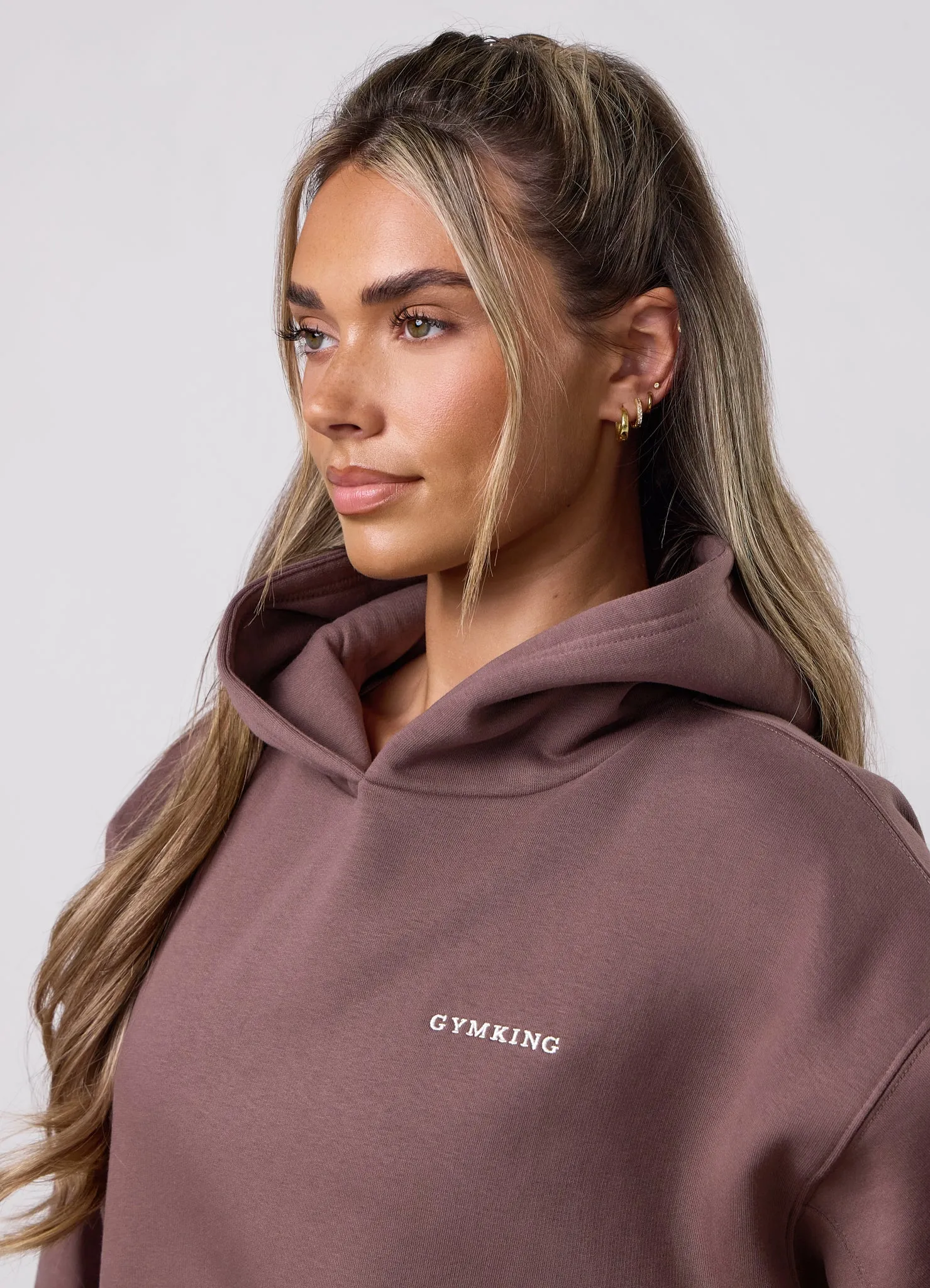 Gym King 365 Relaxed Fit Hoodie - Pecan Brown sold by The Gym King product image thumbnail 4