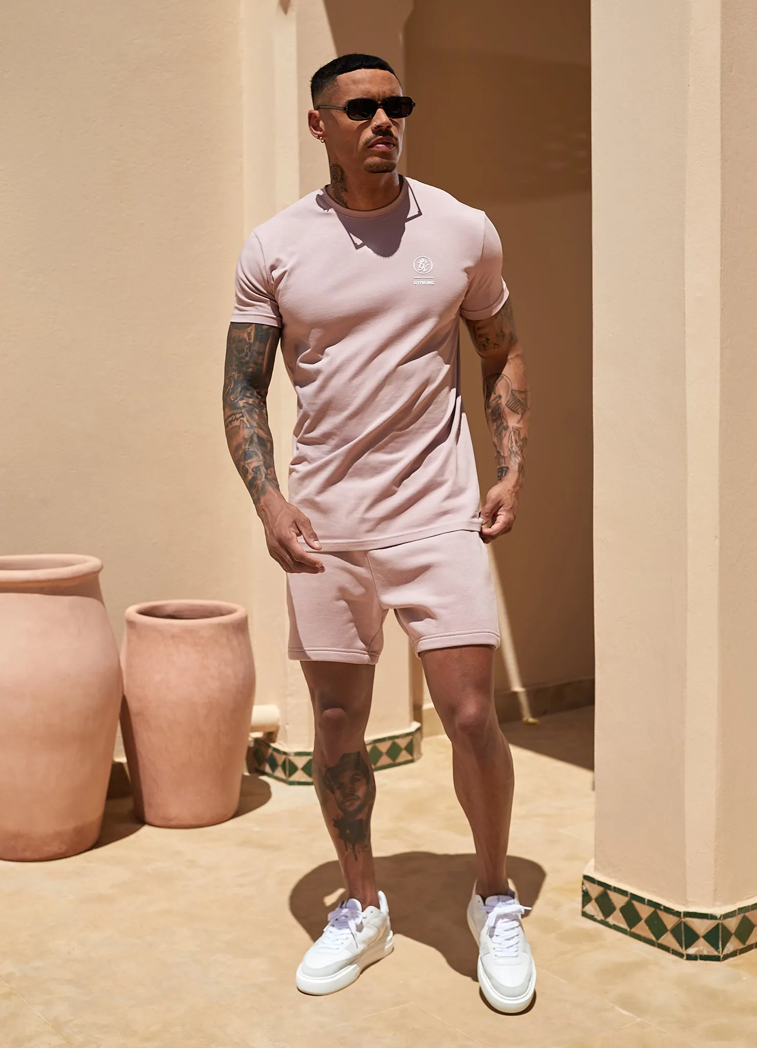 Gym King Aventus Short - Dusky Pink sold by The Gym King product image thumbnail 4