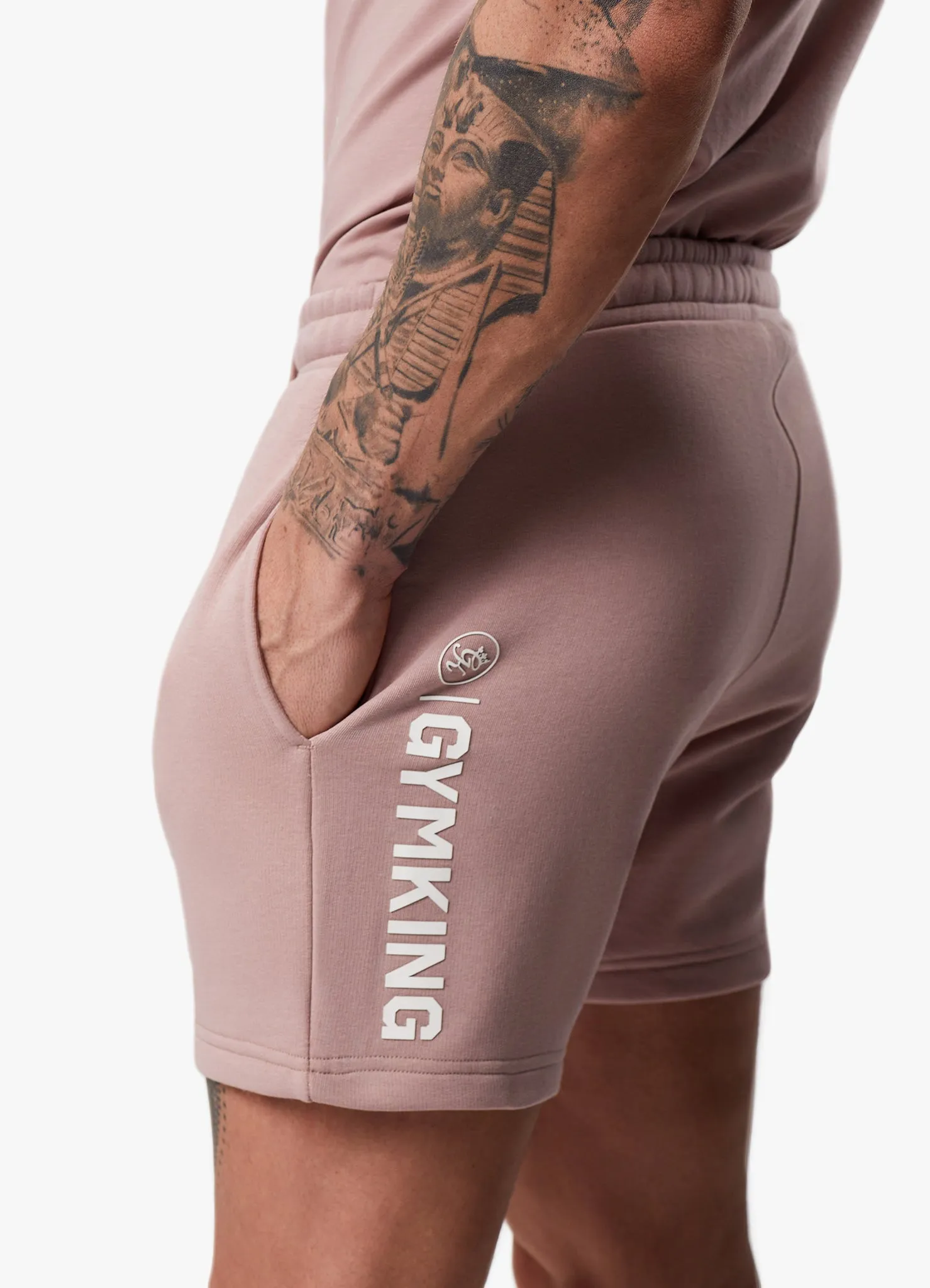 Gym King Aventus Short - Dusky Pink sold by The Gym King product image thumbnail 5