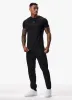 Gym King Pro Logo Tee - Black/Black sold by The Gym King
