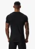 Gym King Pro Logo Tee - Black/Black sold by The Gym King