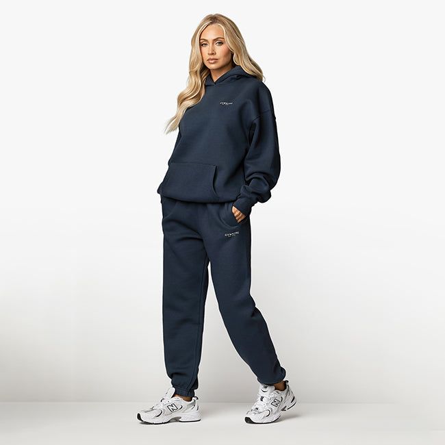 Gym King Established Relaxed Tracksuit - Deep Blue sold by The Gym King product image thumbnail 2