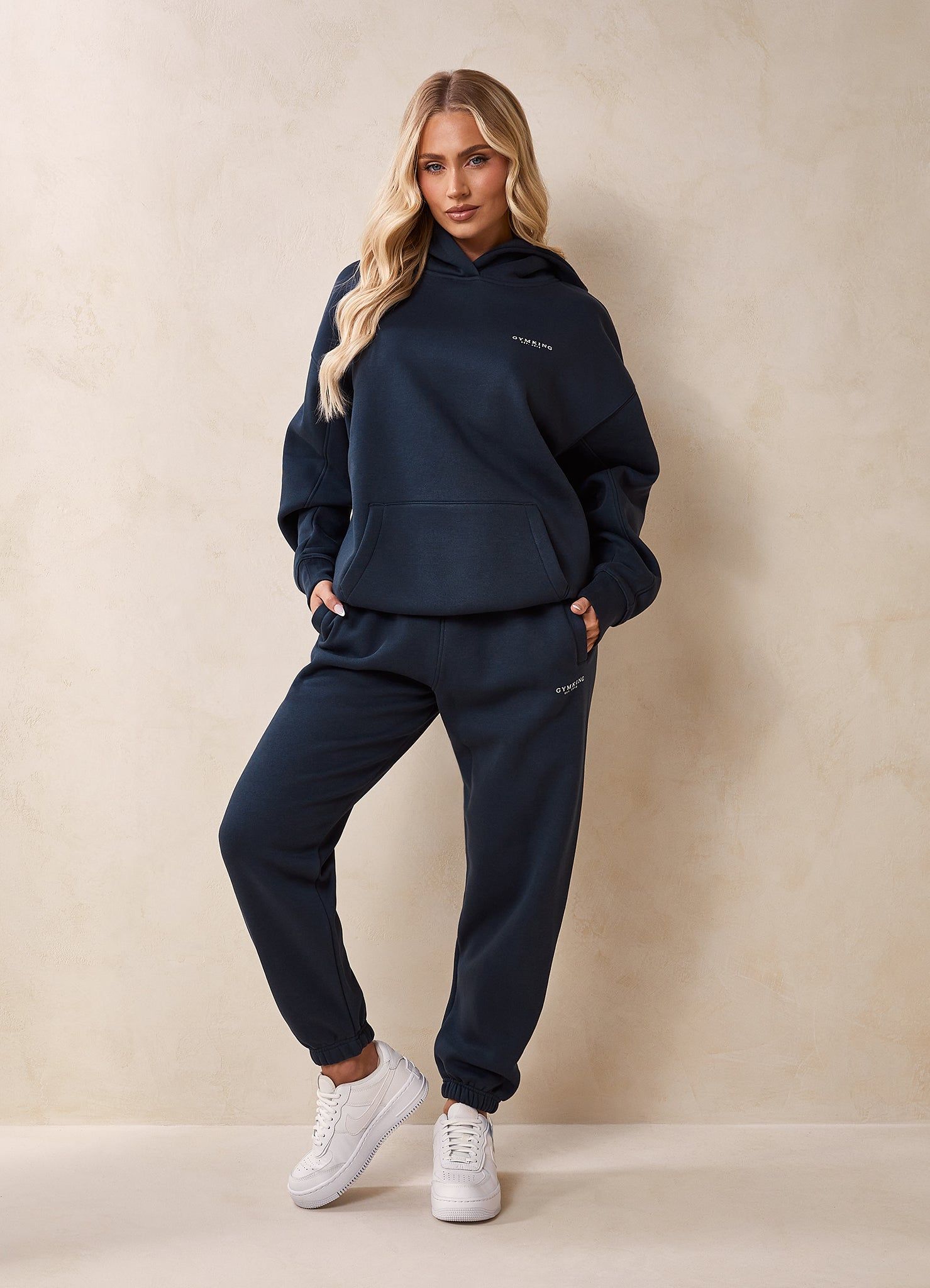 Gym King Established Relaxed Tracksuit - Deep Blue sold by The Gym King product image thumbnail 6