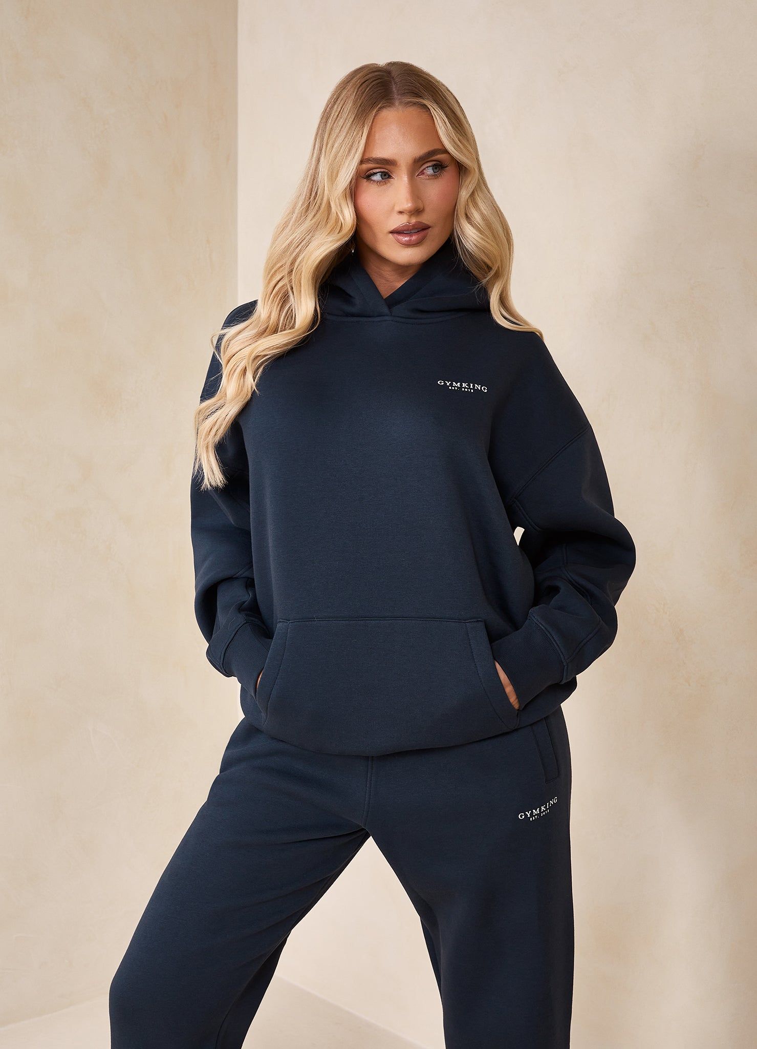 Gym King Established Relaxed Tracksuit - Deep Blue sold by The Gym King product image thumbnail 7
