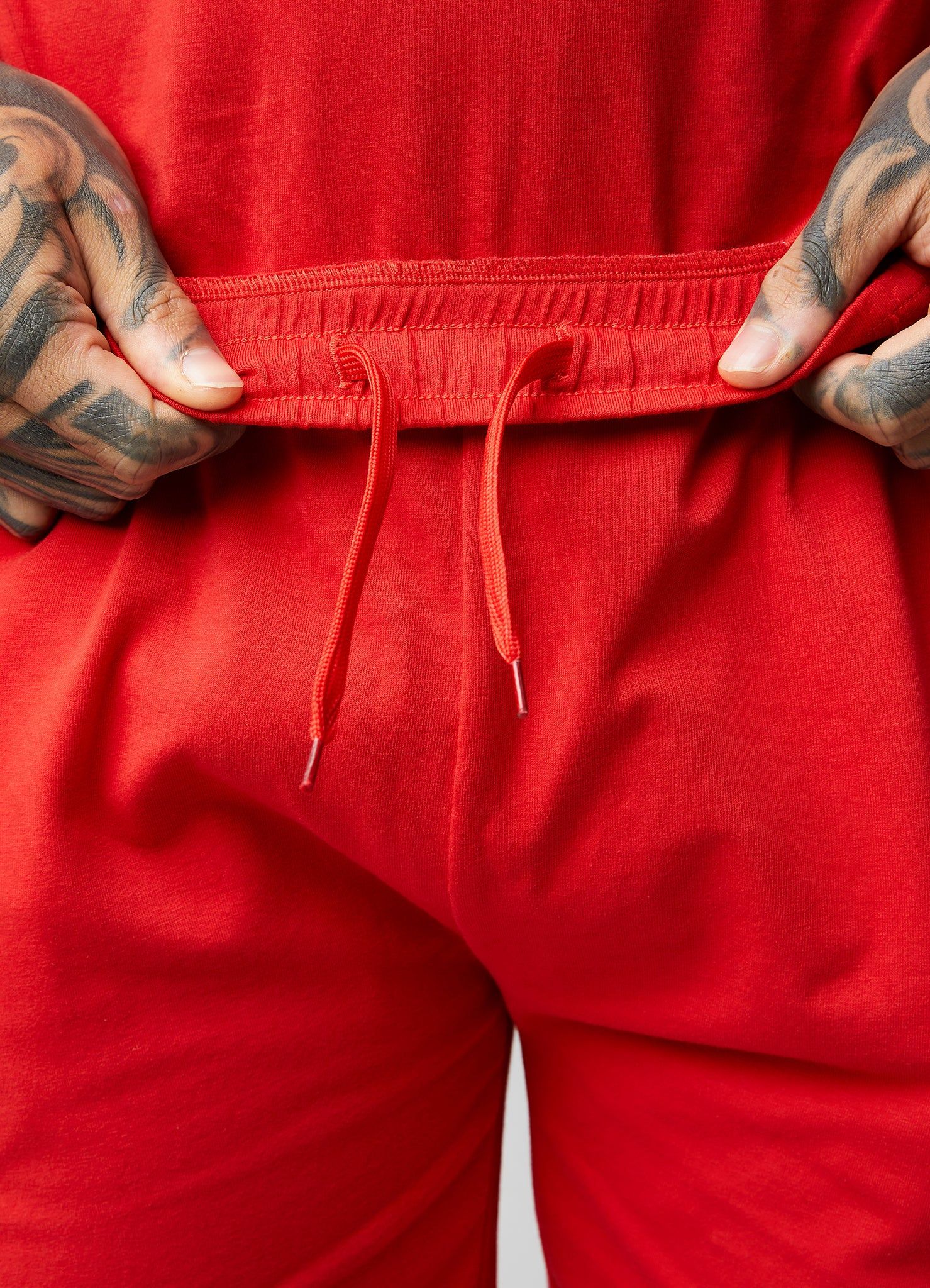 Gym King Taped Jersey Short - Red Rush sold by The Gym King product image thumbnail 7