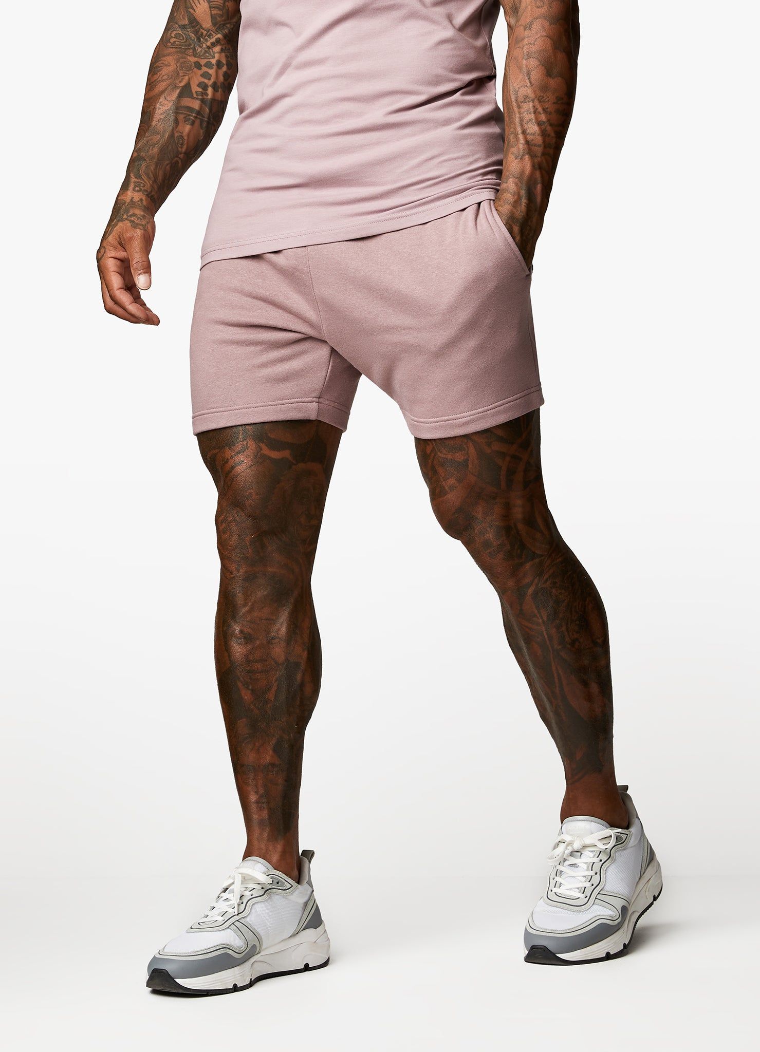 Gym King Aventus Short - Dusky Mauve sold by The Gym King product image thumbnail 2
