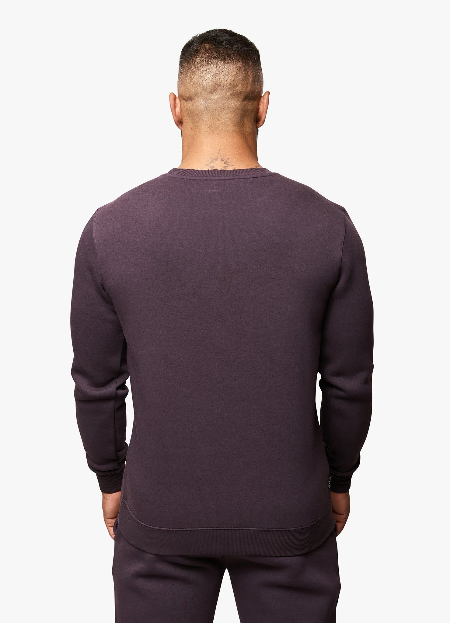 Gym King Fundamental Fleece Crew Tracksuit - Plum sold by The Gym King product image thumbnail 5