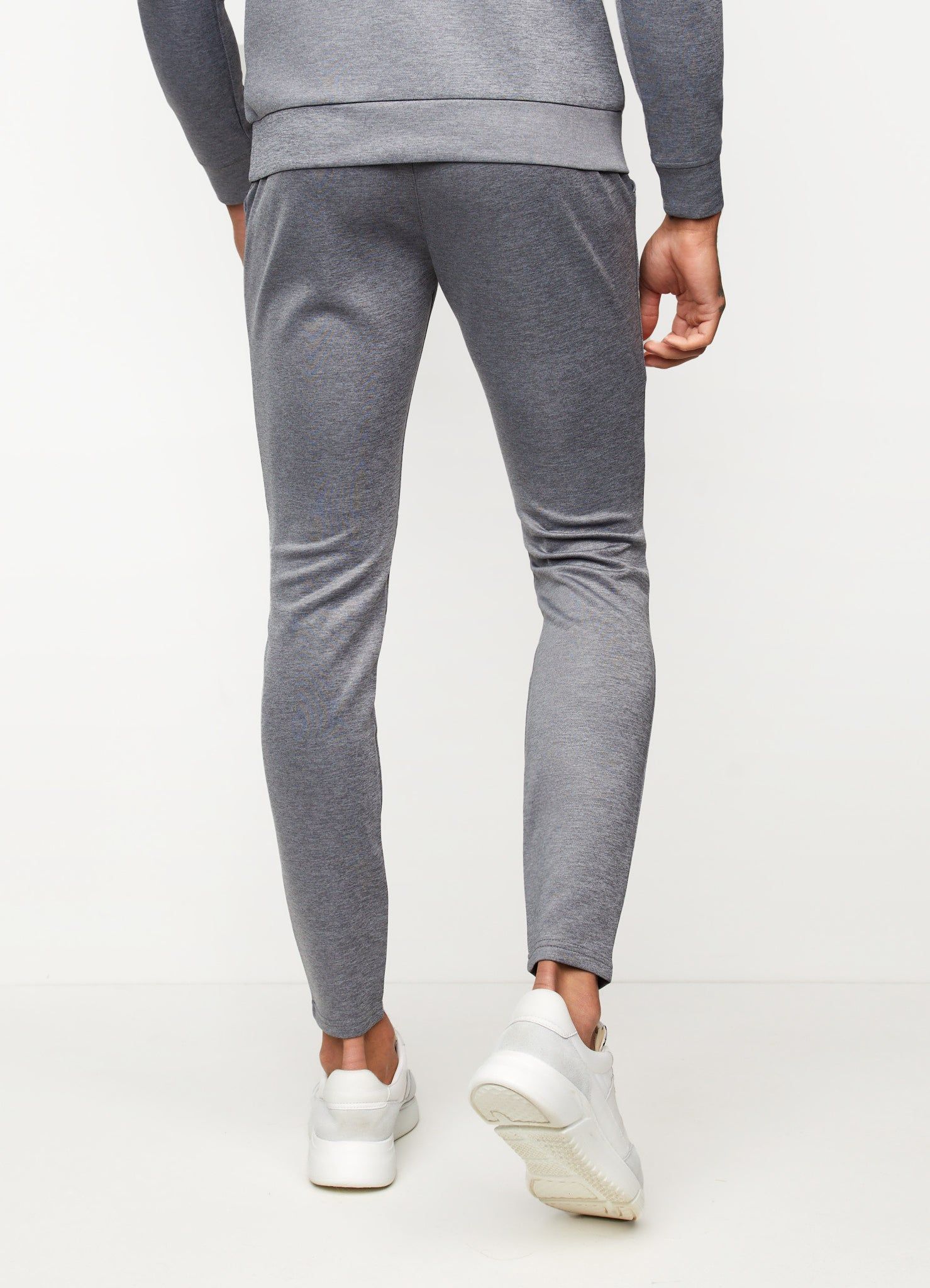 Gym King Interval Tracksuit Bottoms - Mid Grey Marl sold by The Gym King product image thumbnail 3