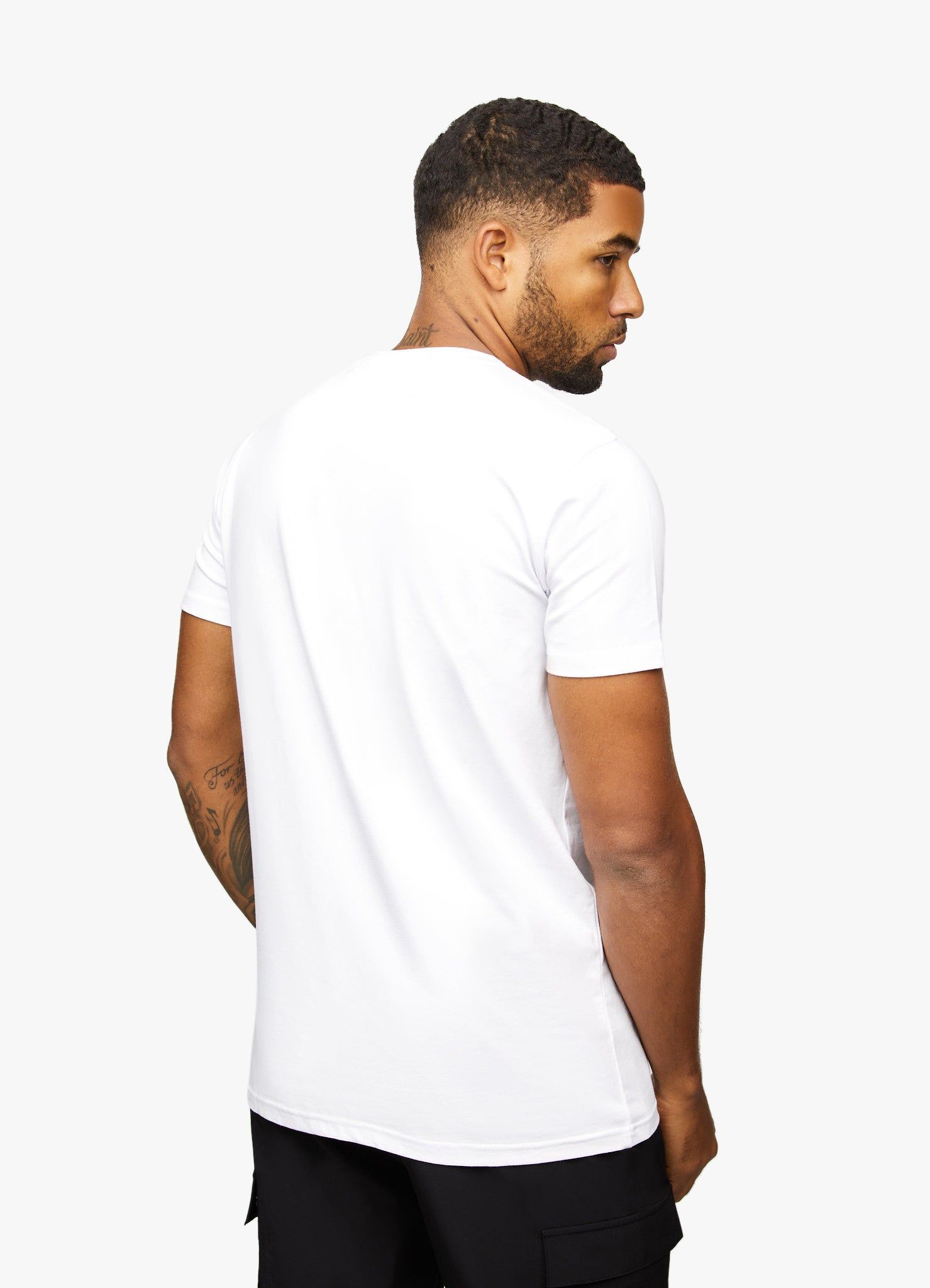 Gym King Text Logo Tee - White sold by The Gym King product image thumbnail 3