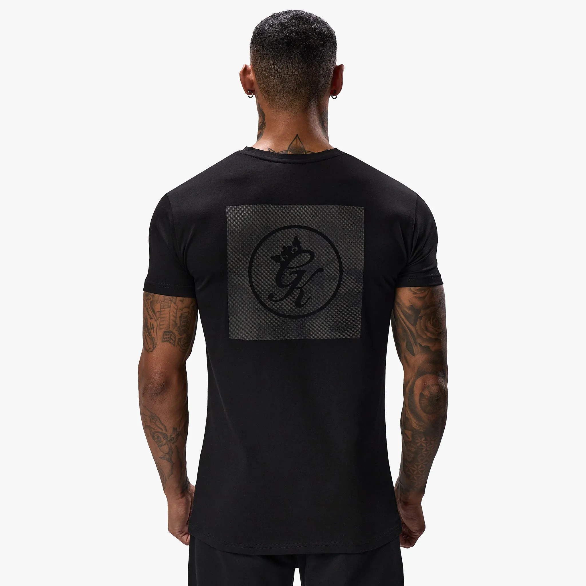 Gym King Box Logo Jersey Tee - Black sold by The Gym King product image thumbnail 2