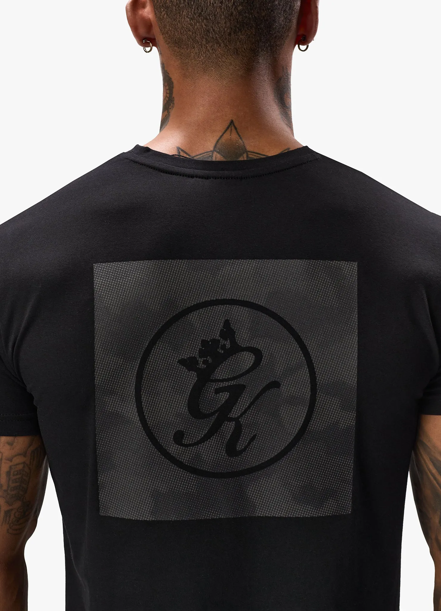 Gym King Box Logo Jersey Tee - Black sold by The Gym King product image thumbnail 5