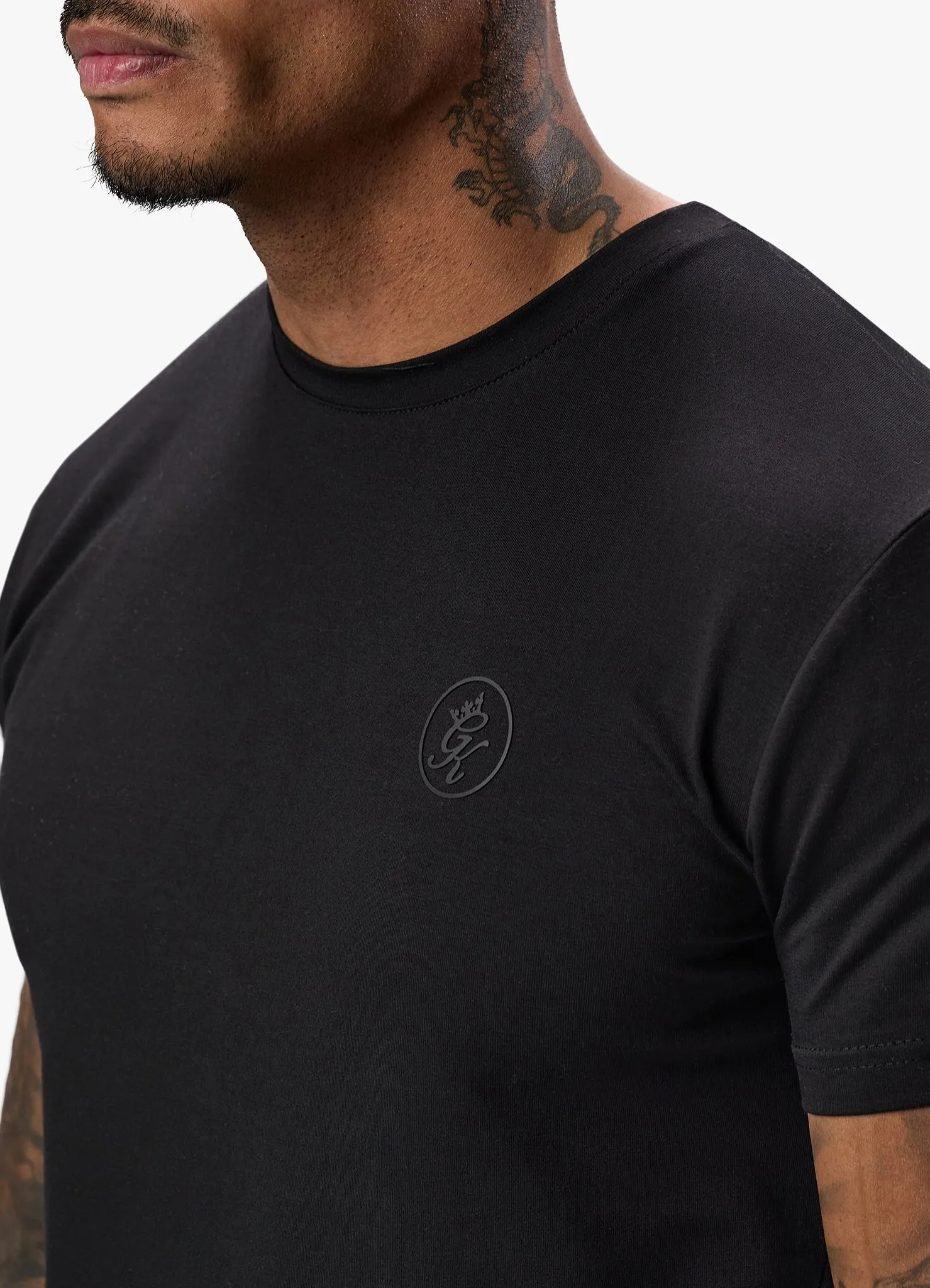 Gym King Box Logo Jersey Tee - Black sold by The Gym King product image thumbnail 4