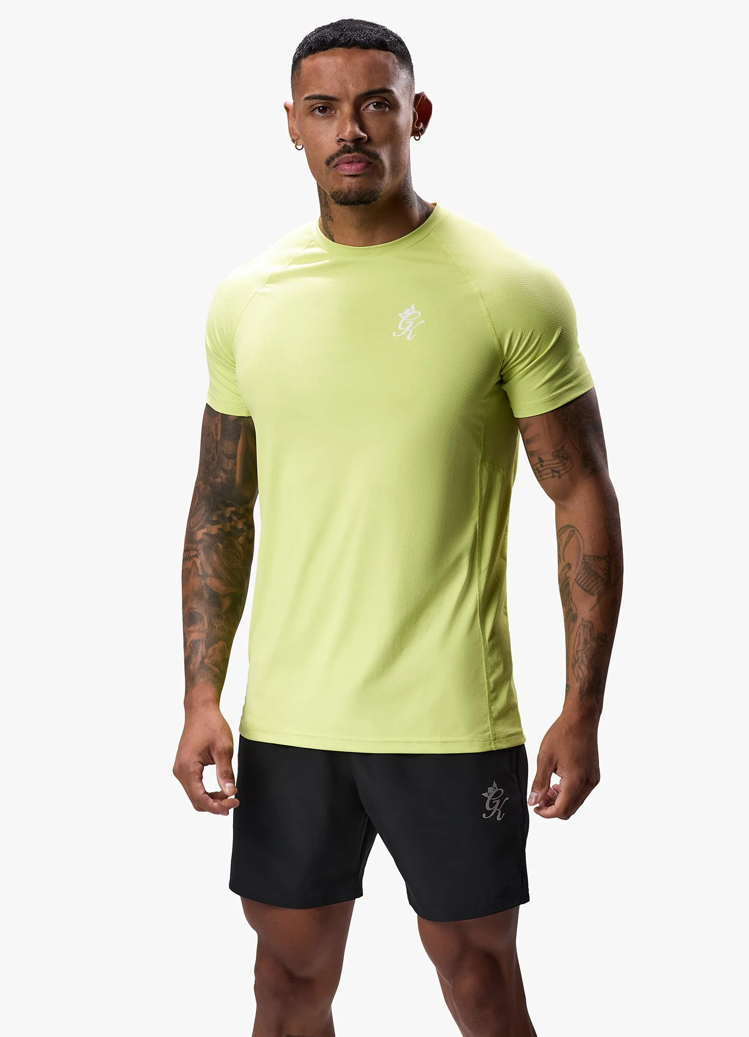Gym King Energy Tee - Limelight sold by The Gym King product image thumbnail 3