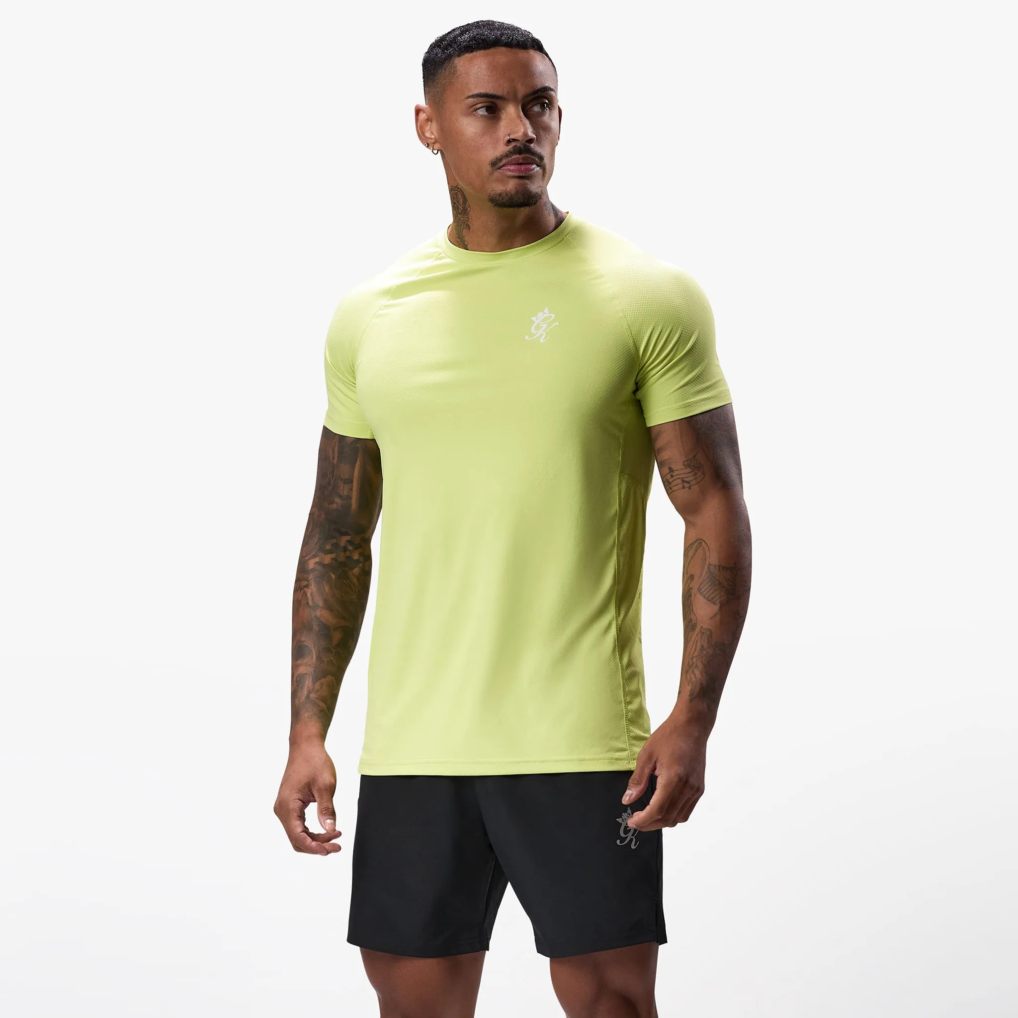Gym King Energy Tee - Limelight sold by The Gym King product image thumbnail 2