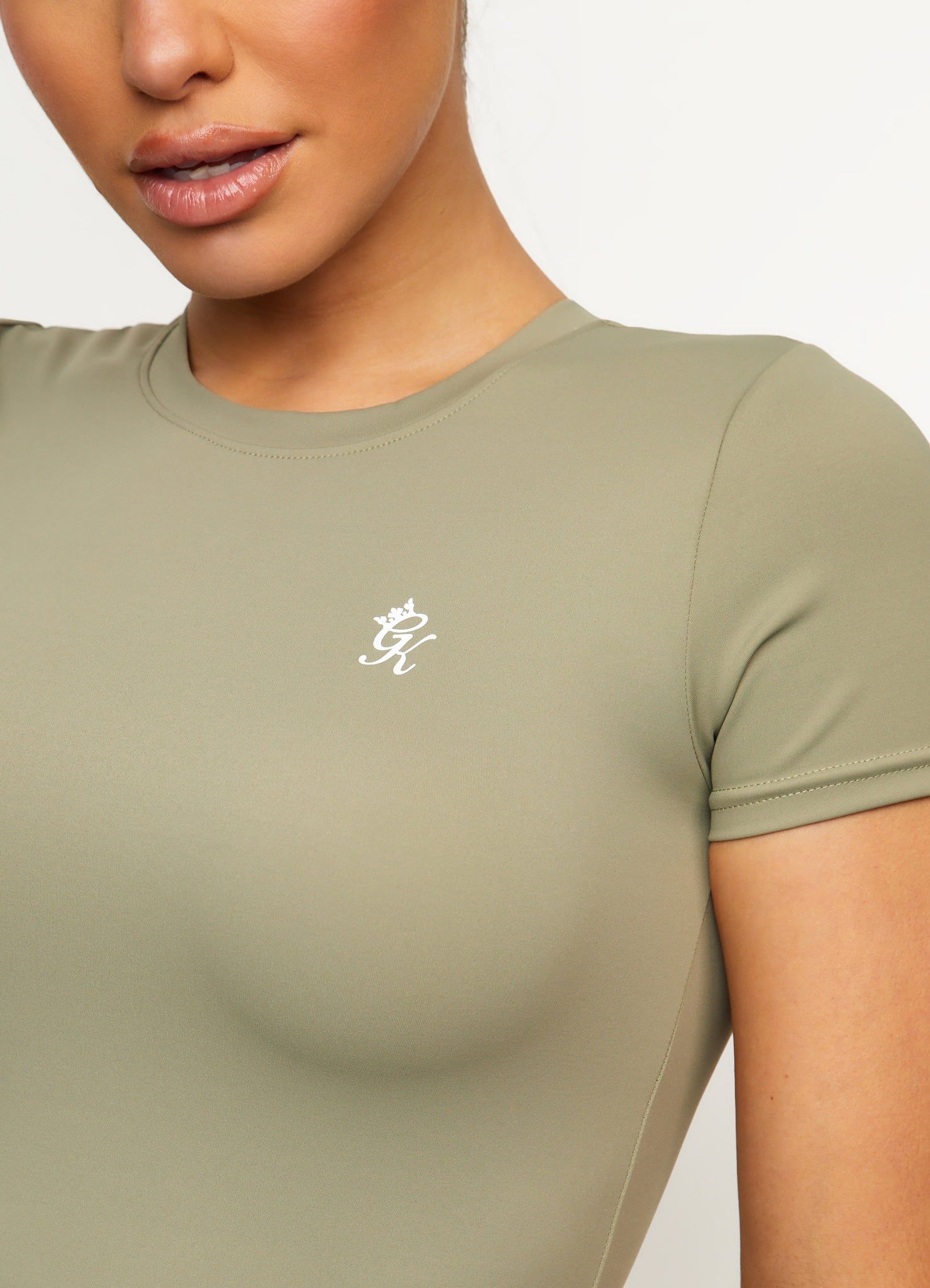 Gym King 365 Tee - Pale Olive sold by The Gym King product image thumbnail 4