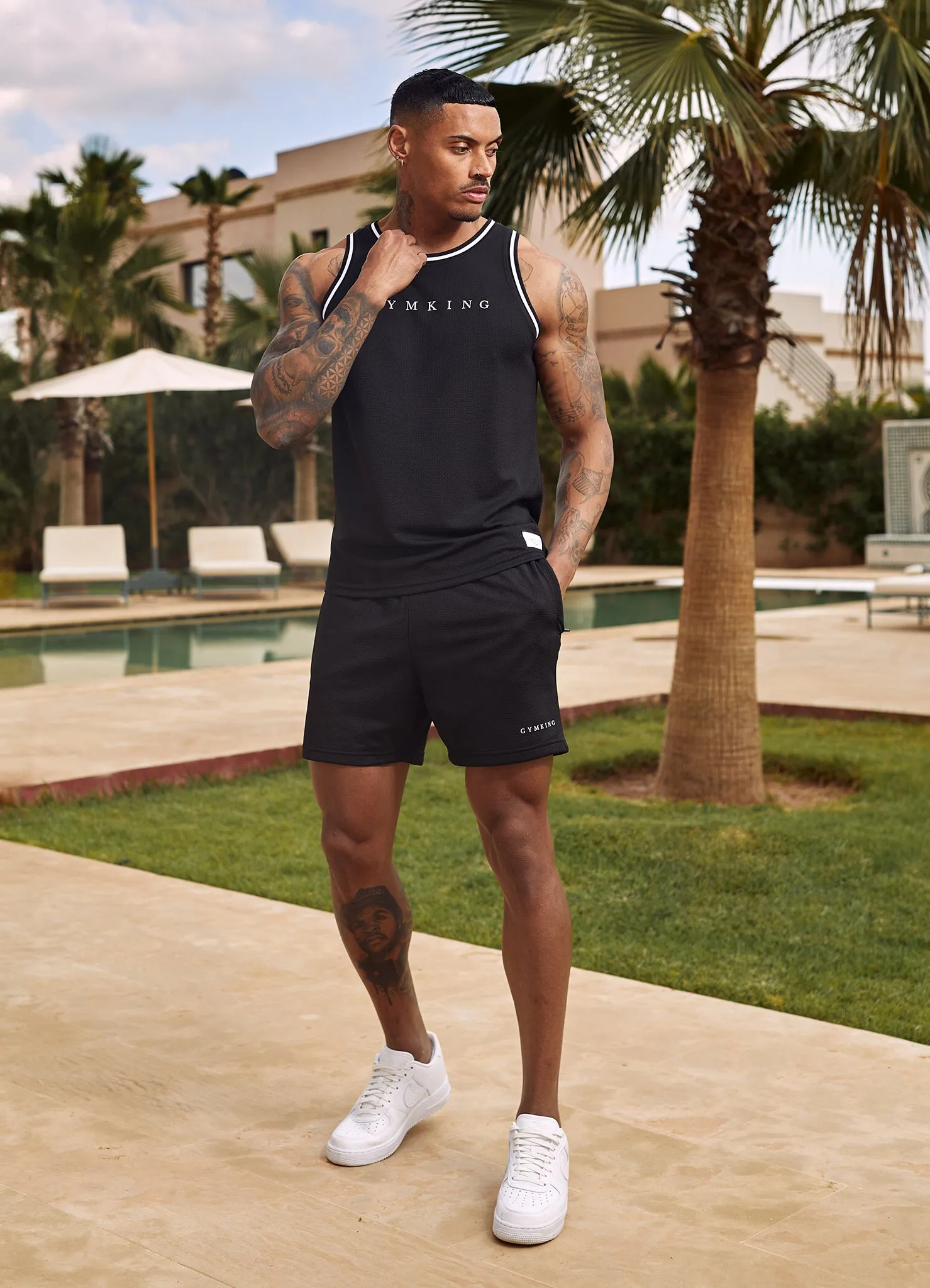 Gym King Brooklyn Mesh Short - Black sold by The Gym King product image thumbnail 5