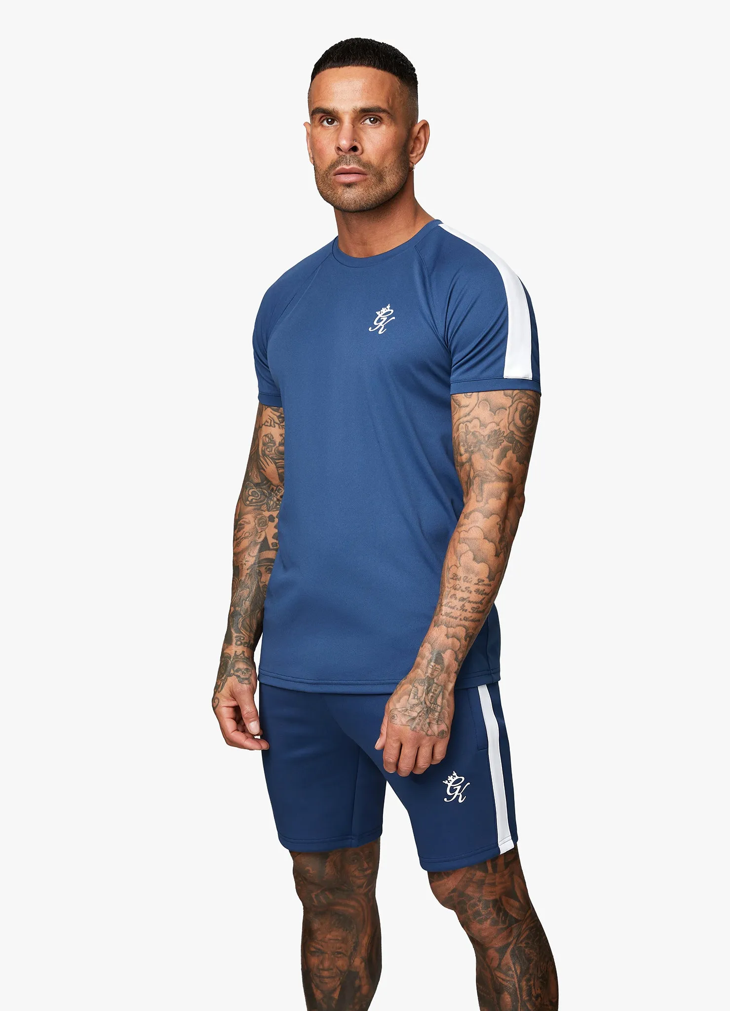 Gym King Core Plus Poly Tee - Moonlight Blue sold by The Gym King product image thumbnail 3