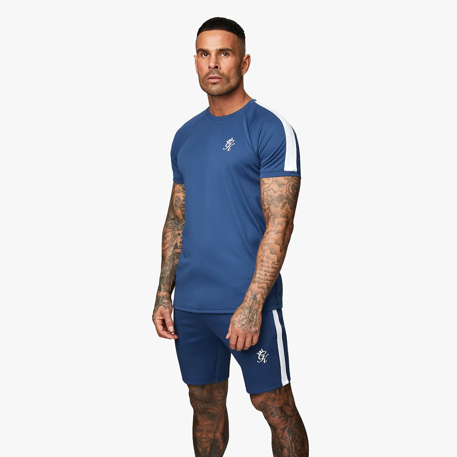 Gym King Core Plus Poly Tee - Moonlight Blue sold by The Gym King product image thumbnail 2