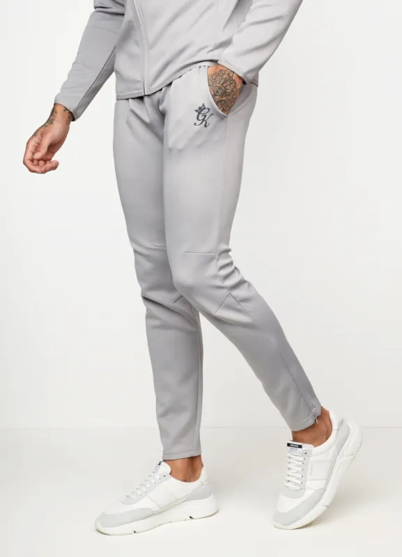 Gym King  Fundamental Lightweight Poly Tracksuit Bottoms - Shadow Grey sold by The Gym King