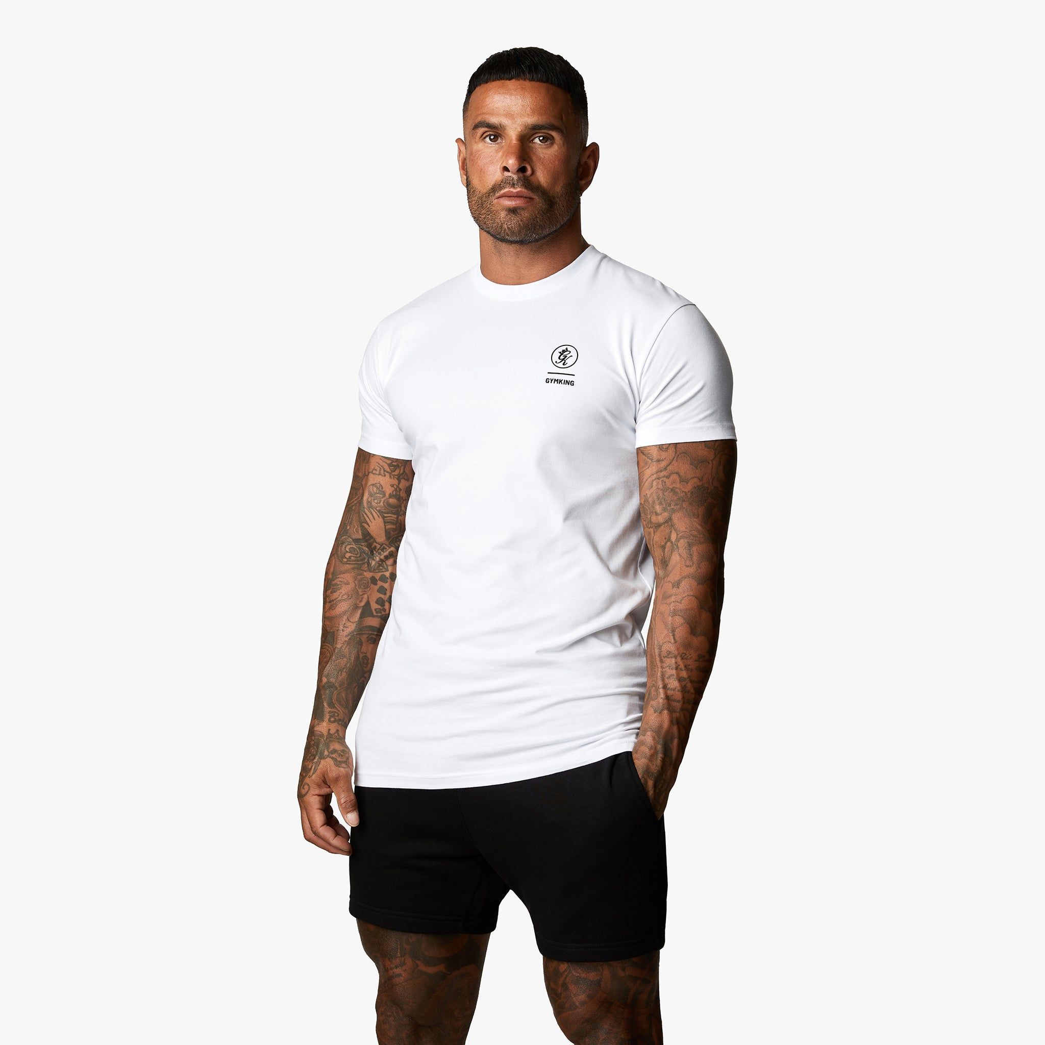 Gym King Aventus Tee - White sold by The Gym King product image thumbnail 2