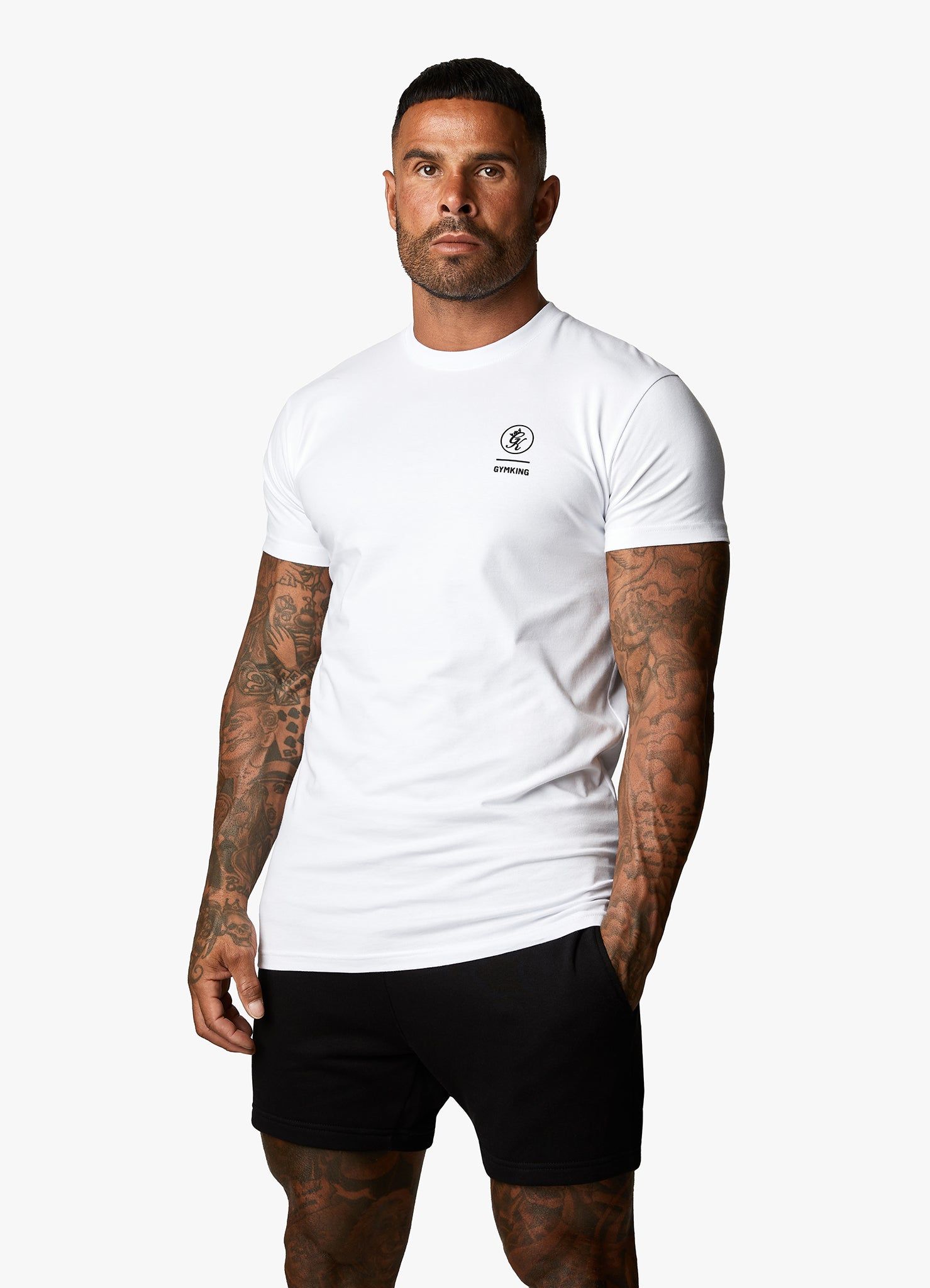 Gym King Aventus Tee - White sold by The Gym King product image thumbnail 5