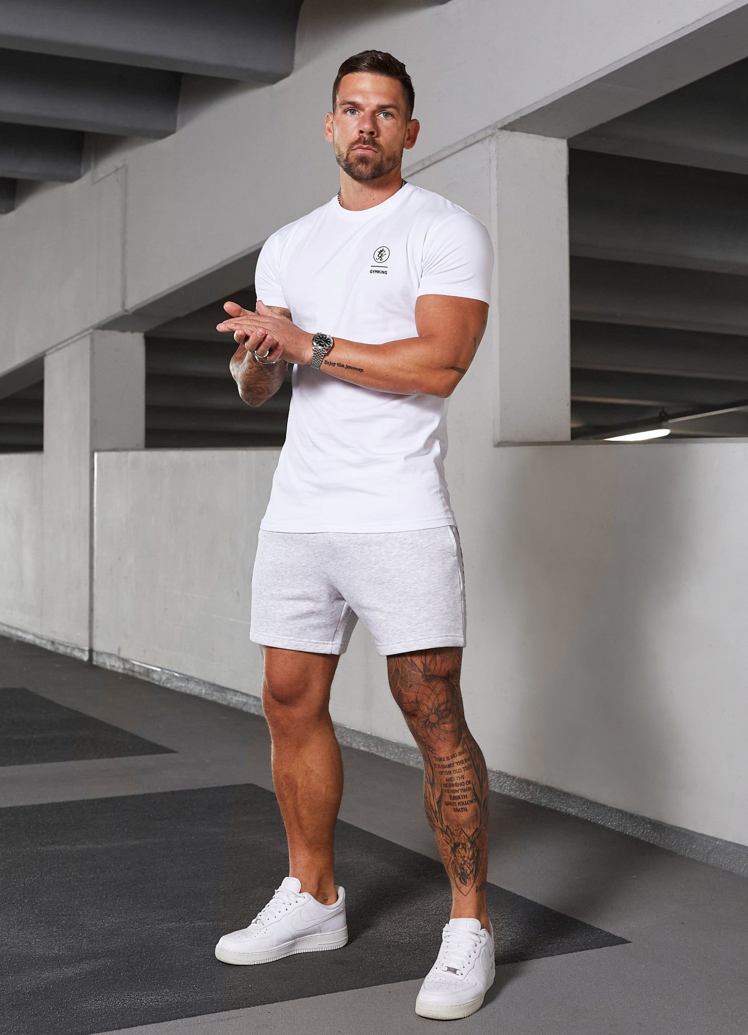 Gym King Aventus Tee - White sold by The Gym King product image thumbnail 4