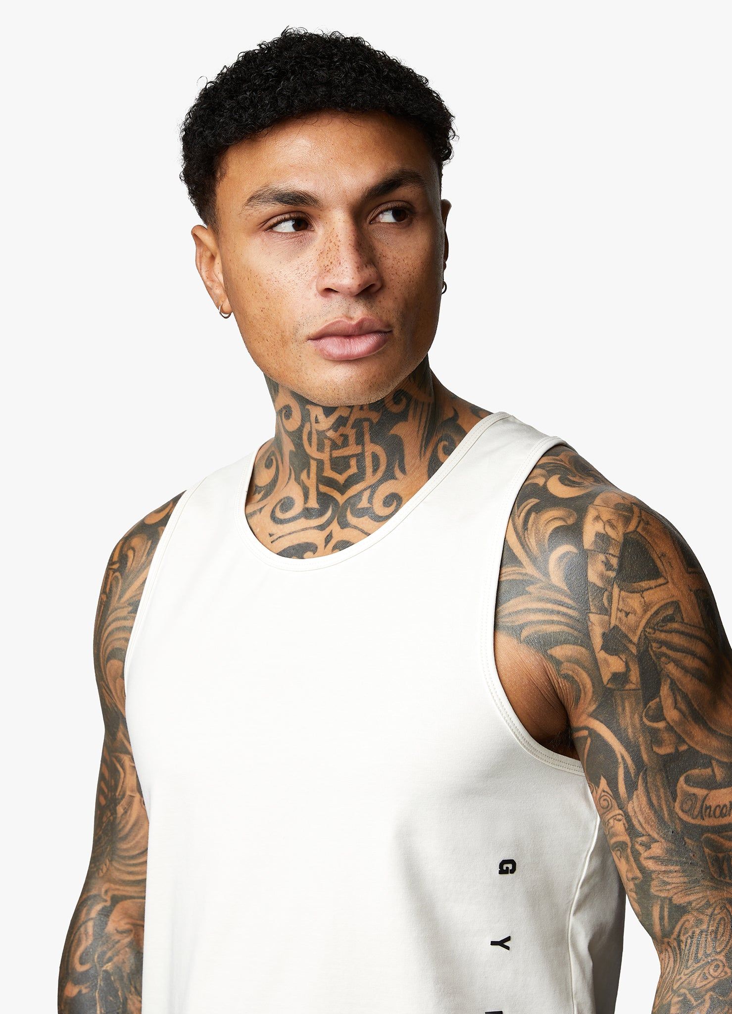 Gym King Rebellion Vest - Antique White sold by The Gym King product image thumbnail 11