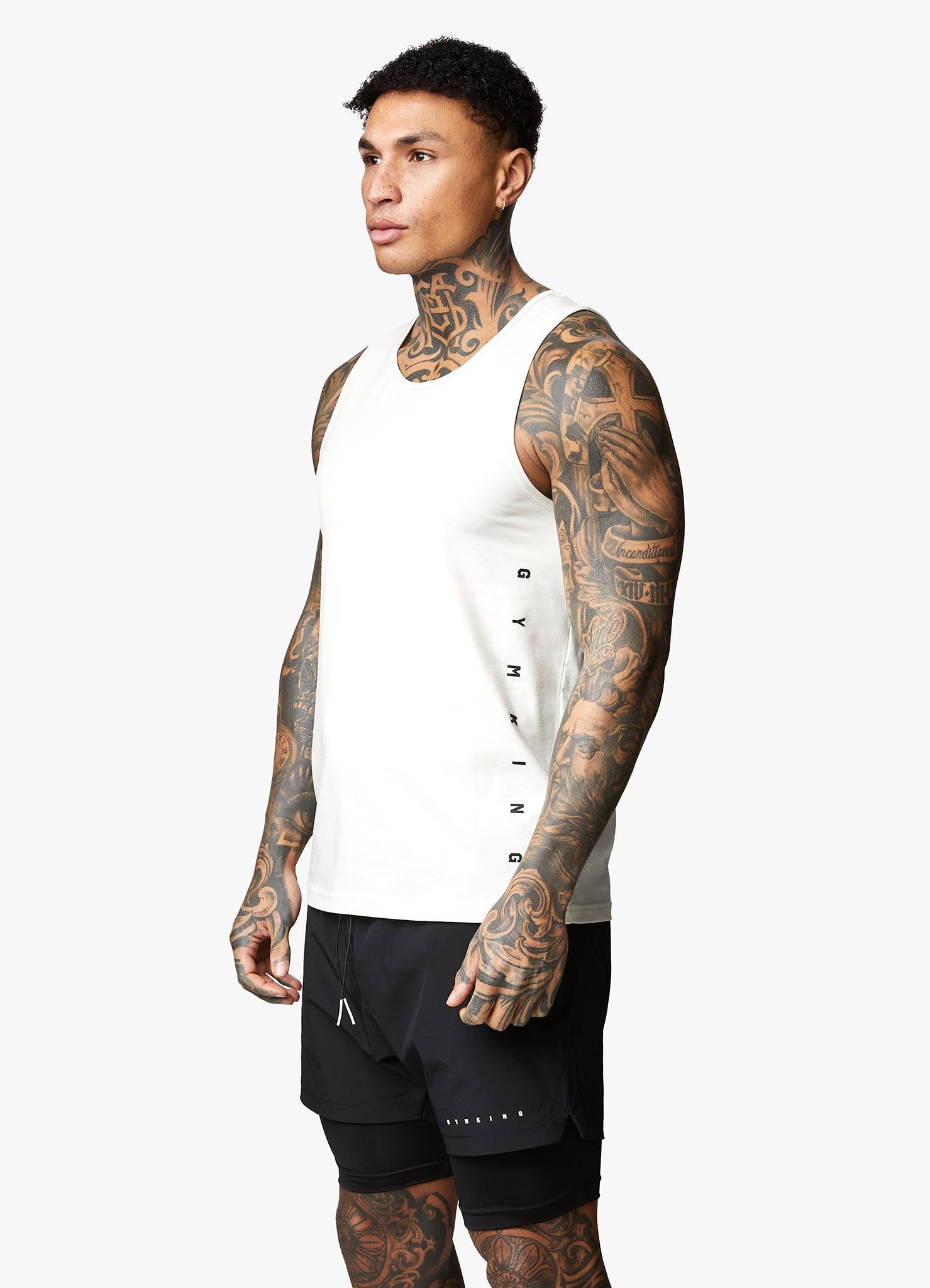 Gym King Rebellion Vest - Antique White sold by The Gym King product image thumbnail 9