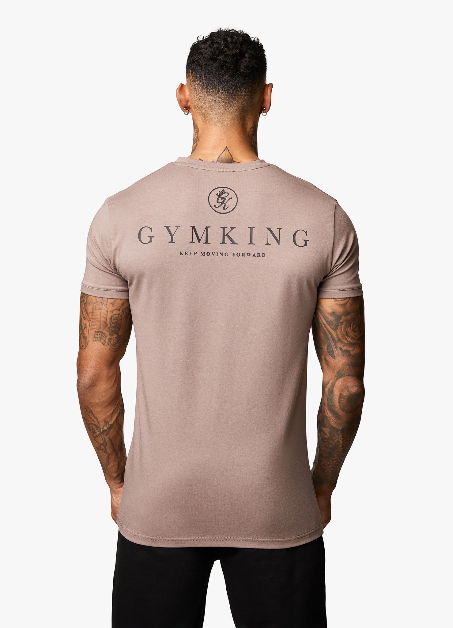 Gym King Keep Moving Forward Tee - Iron sold by The Gym King