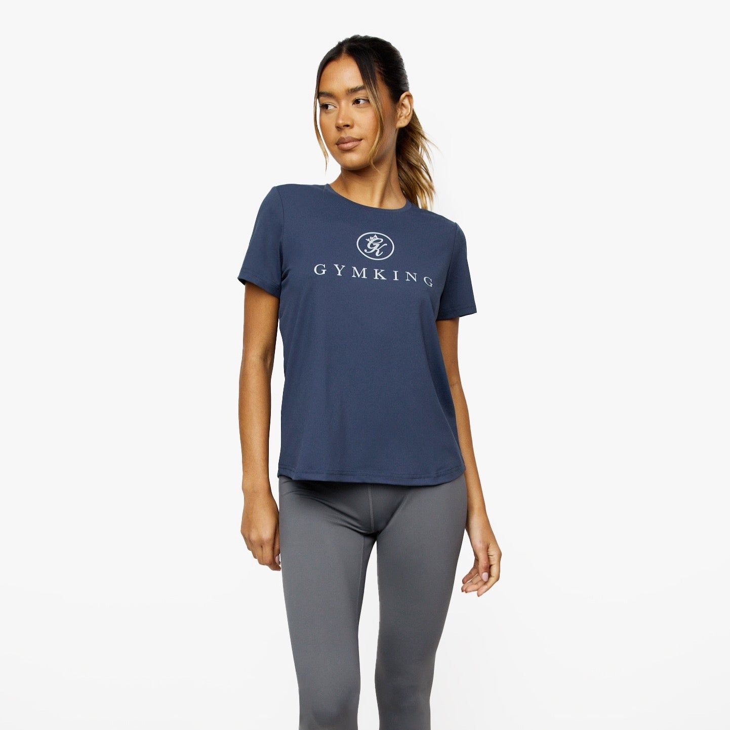 Gym King Pro Tee - Indigo Blue sold by The Gym King product image thumbnail 2