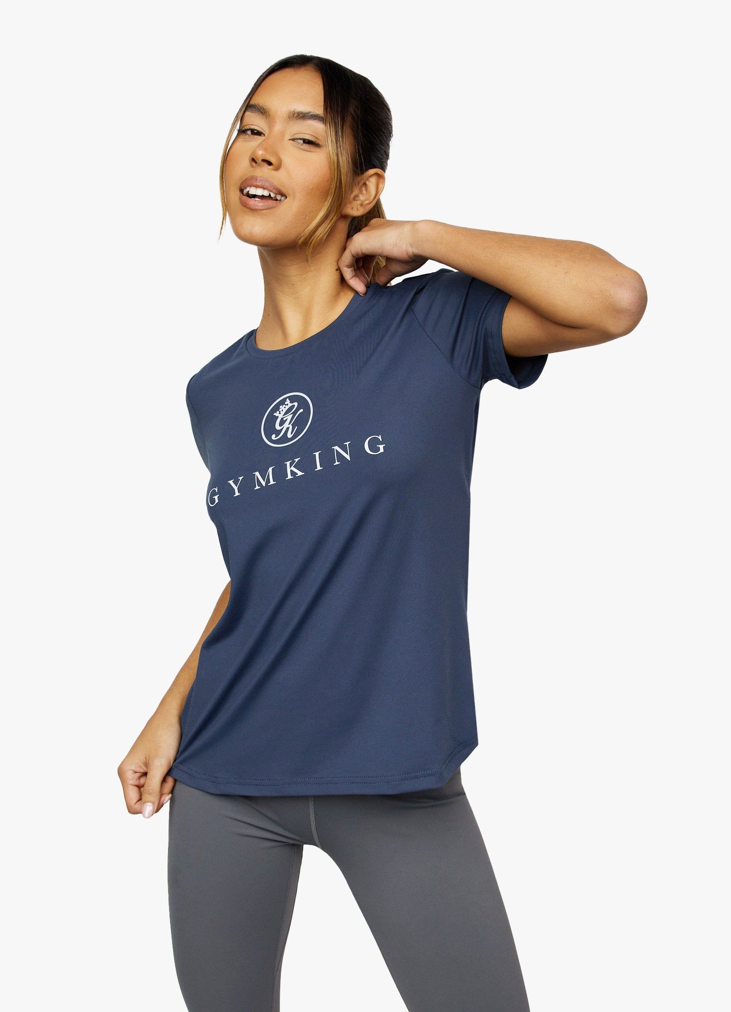 Gym King Pro Tee - Indigo Blue sold by The Gym King product image thumbnail 5