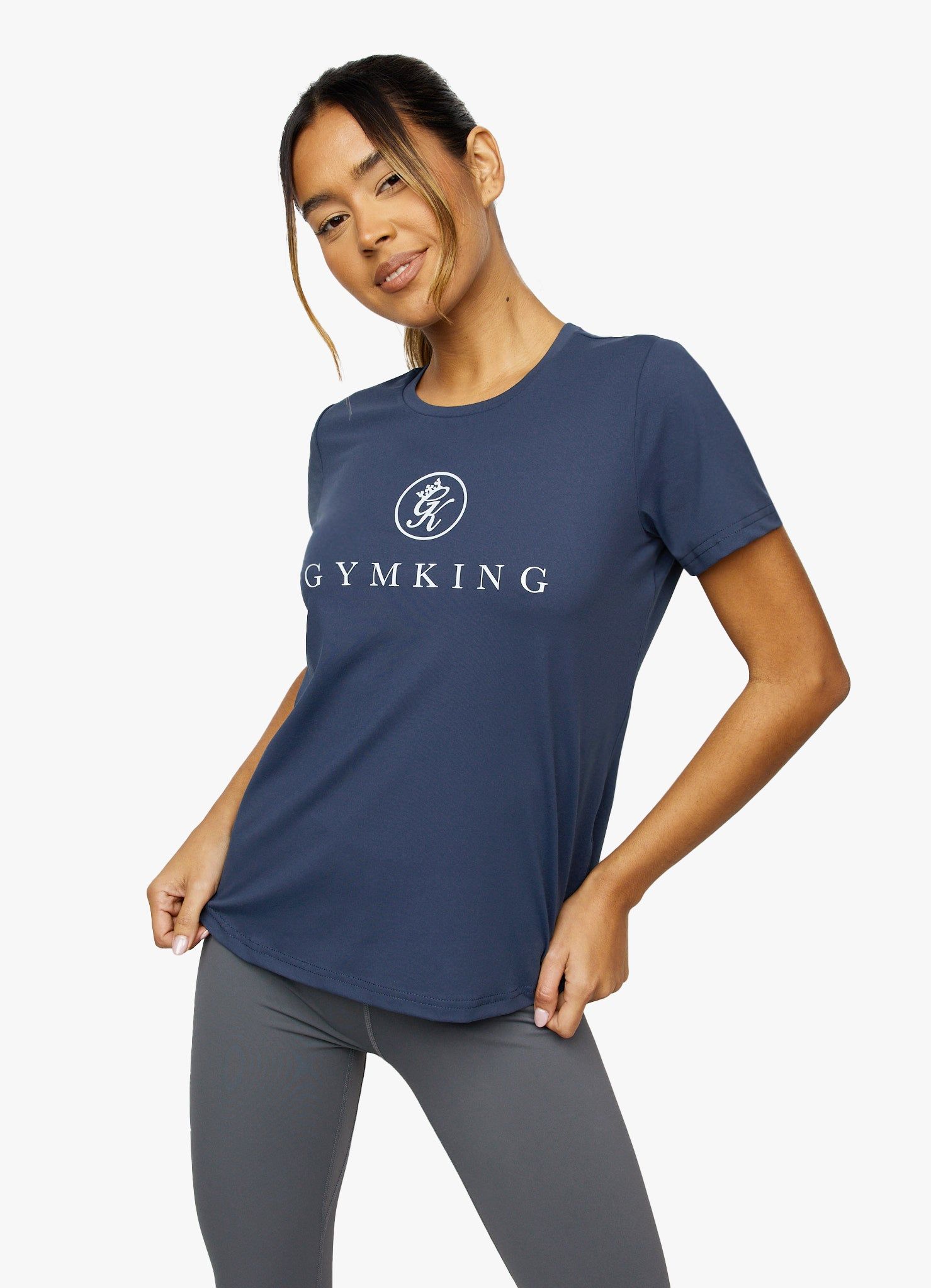 Gym King Pro Tee - Indigo Blue sold by The Gym King