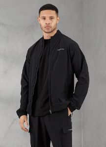 Gym King Utility Woven Tracksuit - Black sold by The Gym King