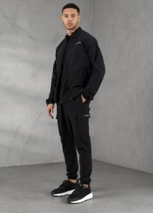 Gym King Utility Woven Tracksuit - Black sold by The Gym King
