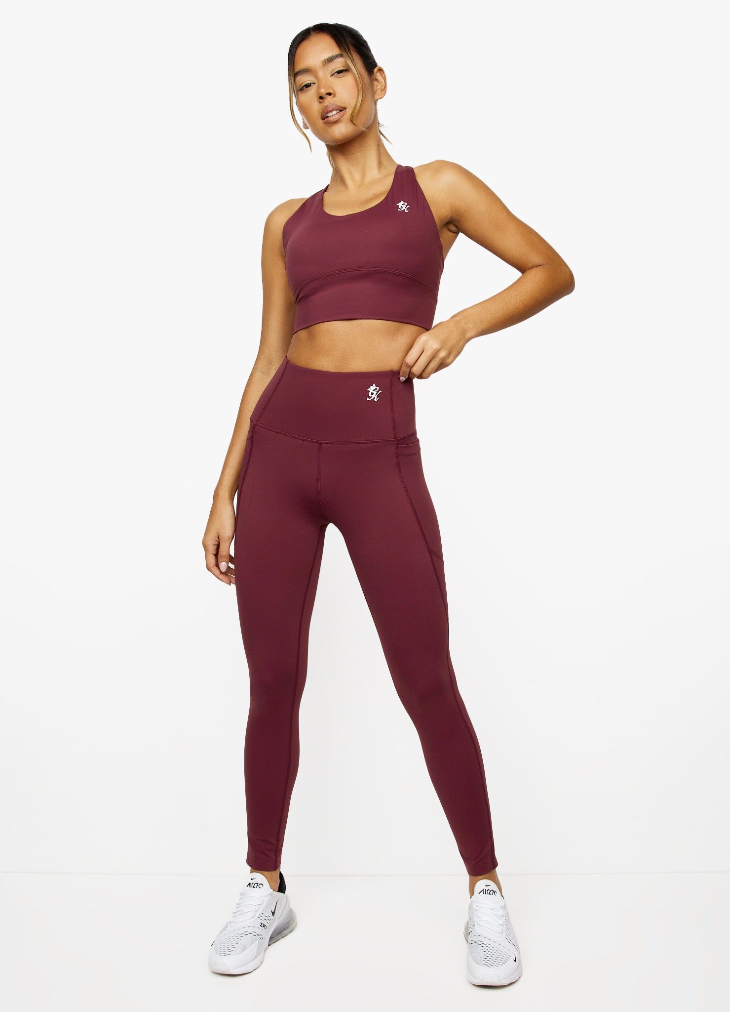 Gym King Dominate Bra - Red Wine sold by The Gym King product image thumbnail 7