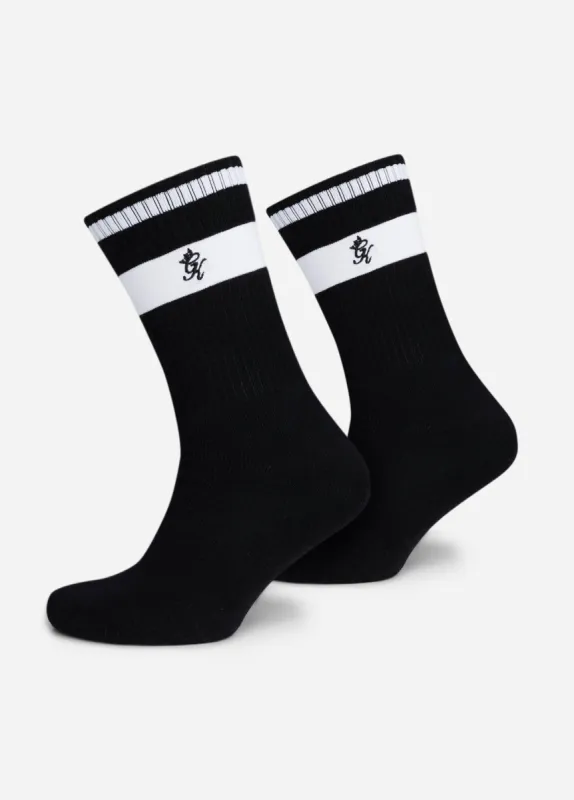Gym King Ryu Socks (2pk) - Black sold by The Gym King