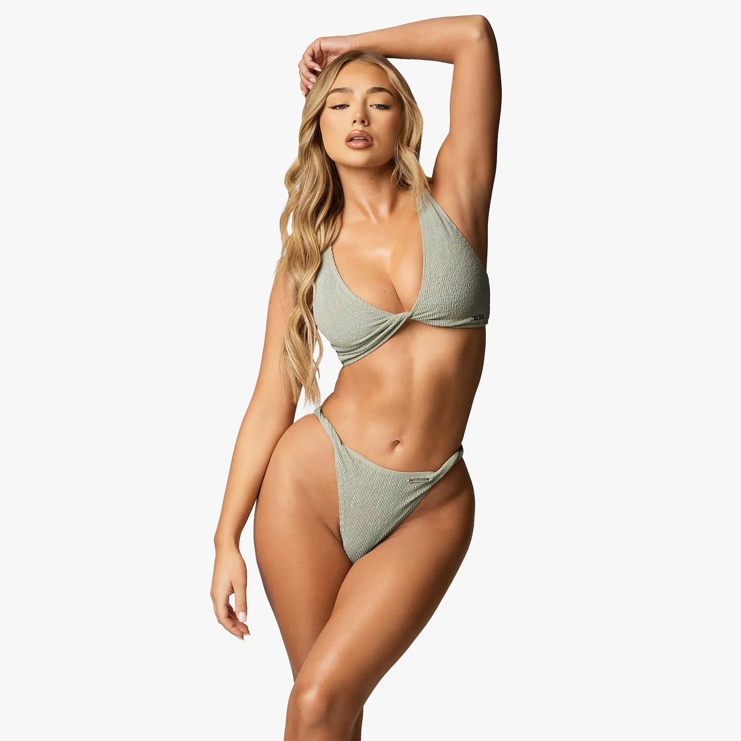 Gym King Malibu Bikini Top - Dusky Sage sold by The Gym King product image thumbnail 2