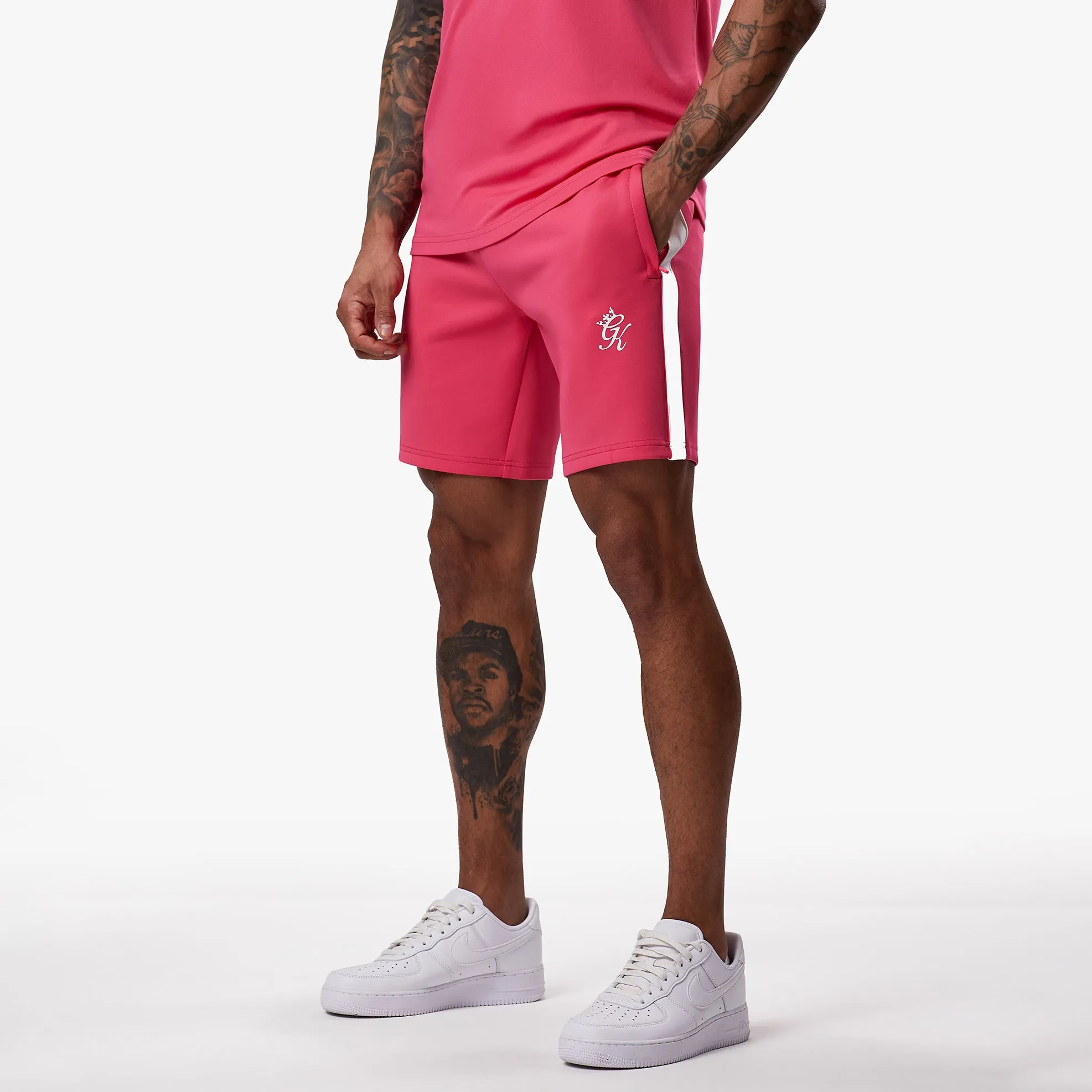 Gym King Core Plus Poly Short - Fuchsia sold by The Gym King product image thumbnail 2