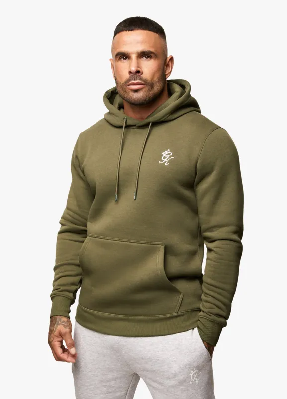Gym King Fundamental Fleece Hood - Olive sold by The Gym King