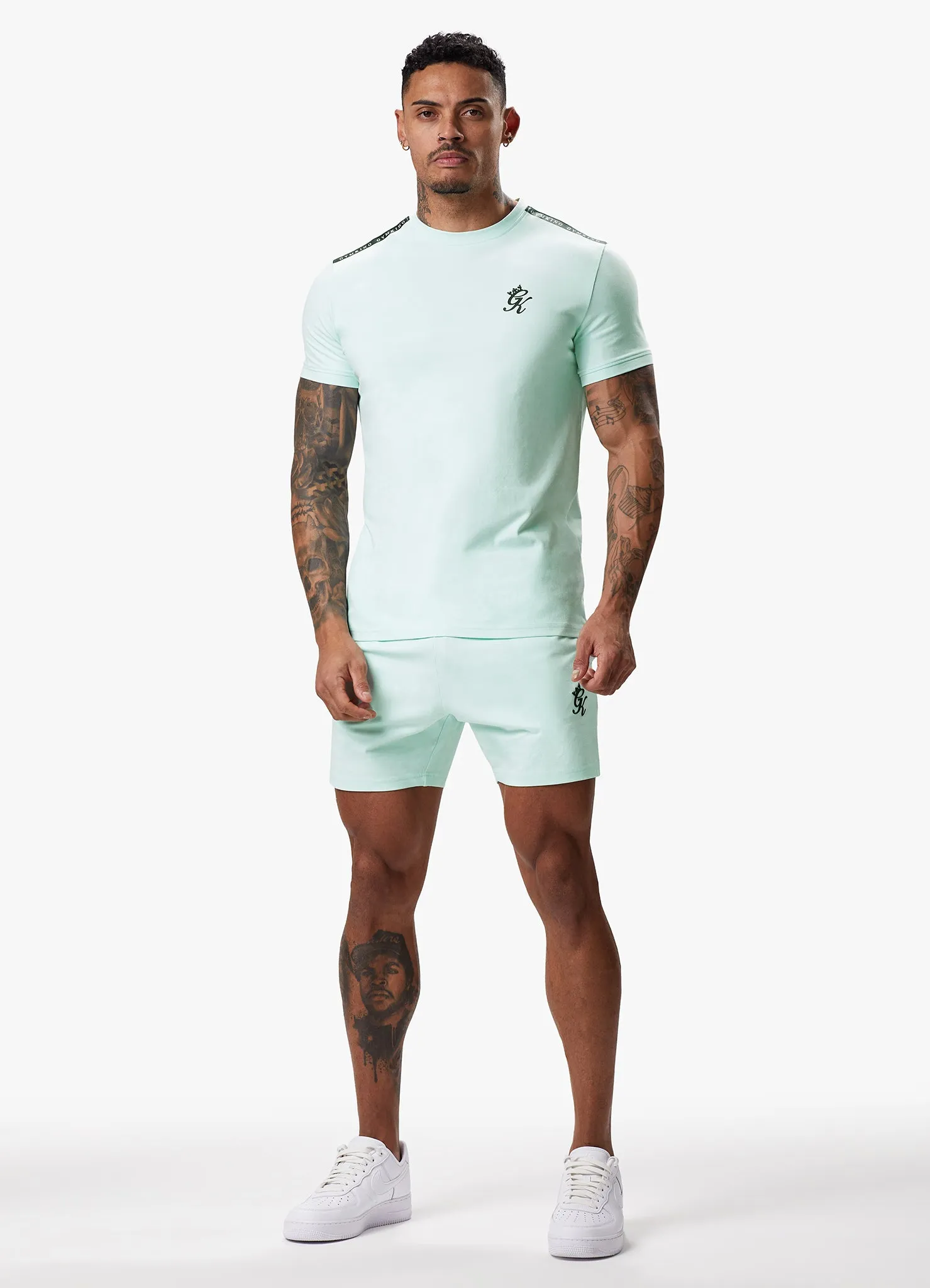 Gym King Taped Jersey Tee - Mint sold by The Gym King product image thumbnail 5