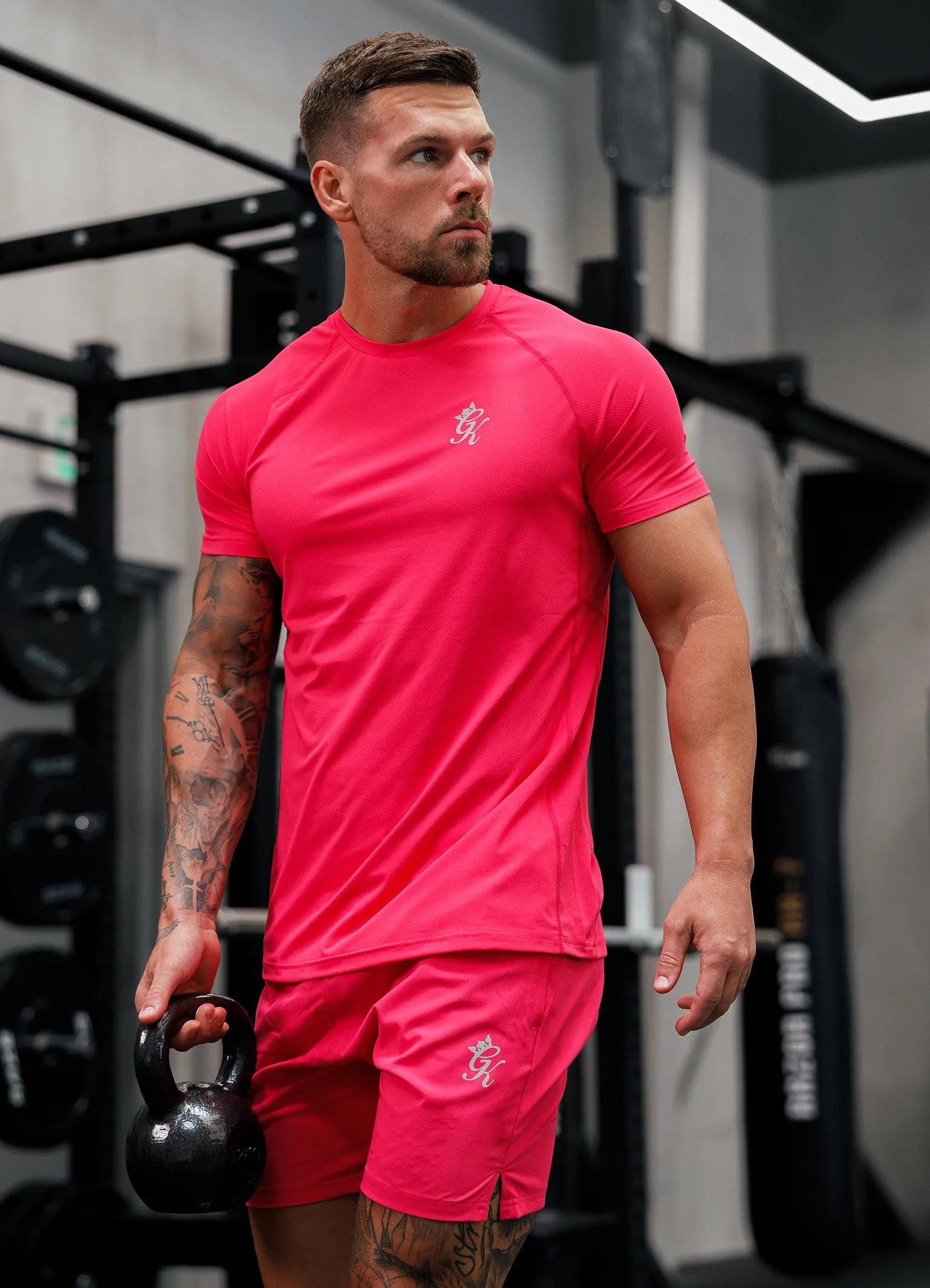 Gym King Energy Tee - Pink sold by The Gym King product image thumbnail 3