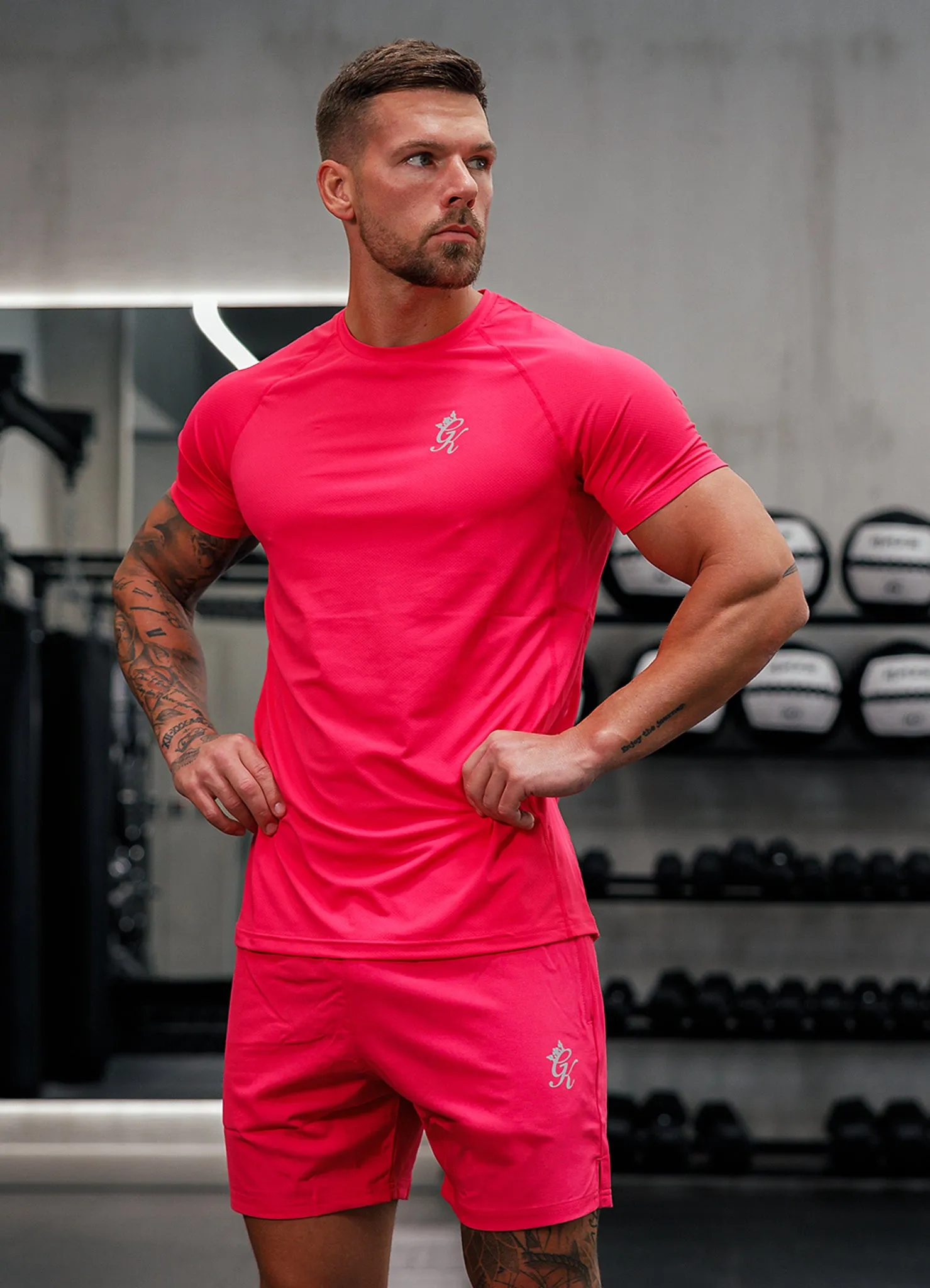 Gym King Energy Tee - Pink sold by The Gym King